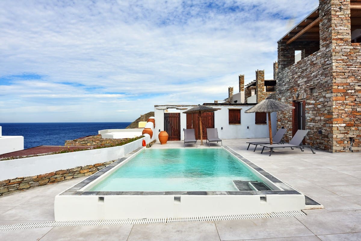 Villa Kairós Kea: Luxury 5-Bedroom Villa with Private Pool and Sea Views, Kea