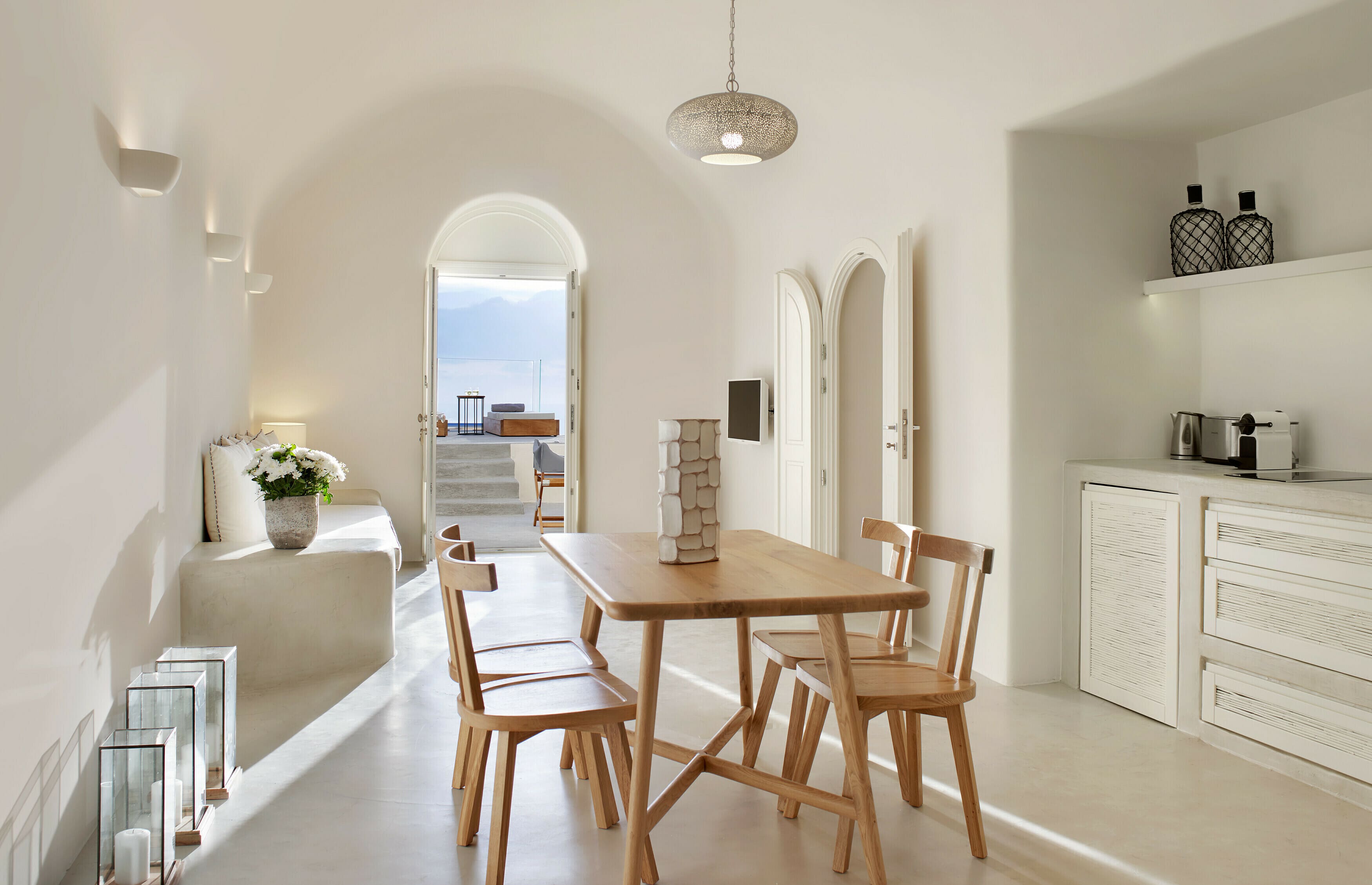 Villa Kallisti Santorini: Charming 1-Bedroom Villa with Seaview and Pool, Santorini