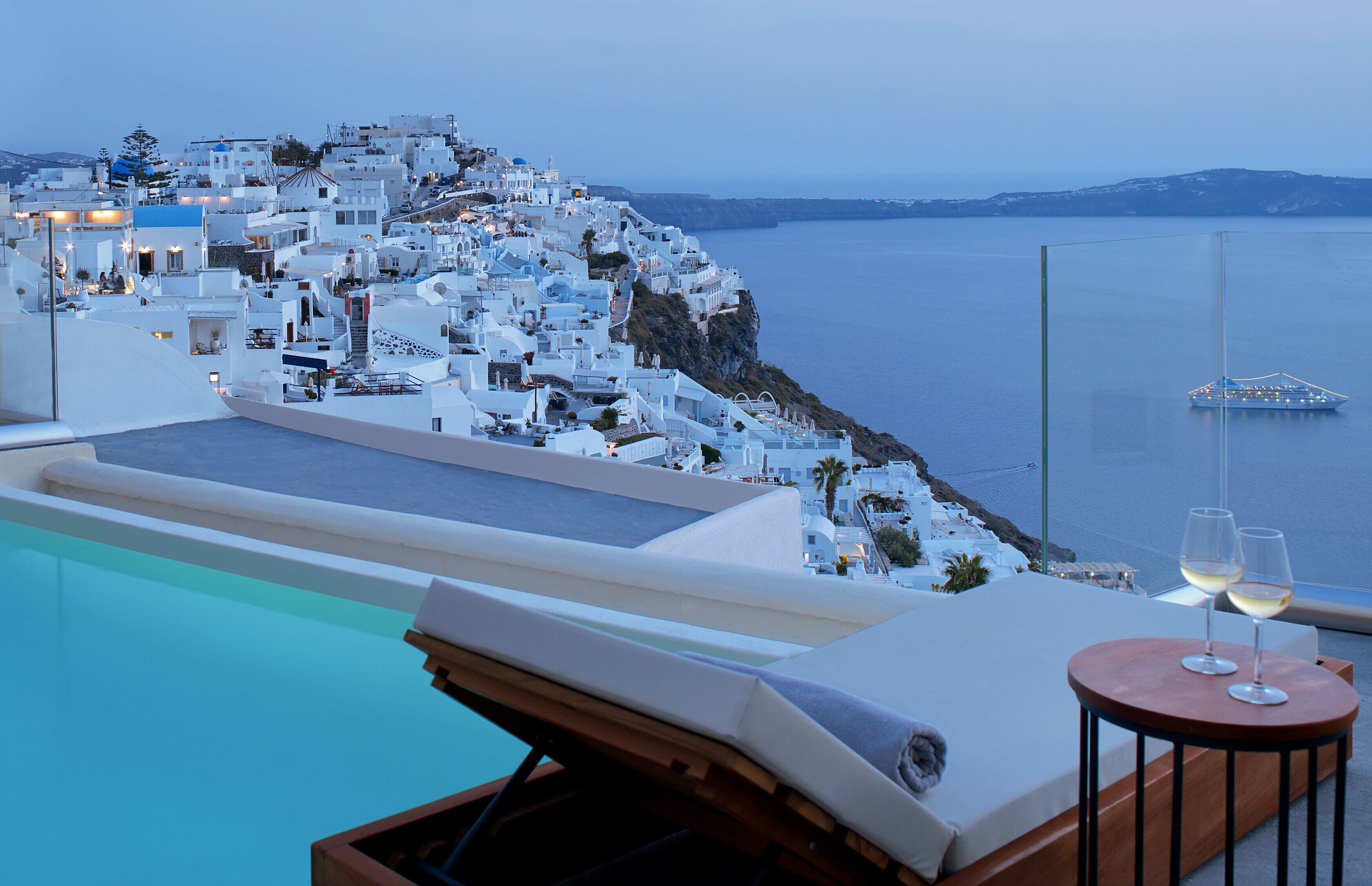 Villa Kallisti Santorini: Charming 1-Bedroom Villa with Seaview and Pool, Santorini