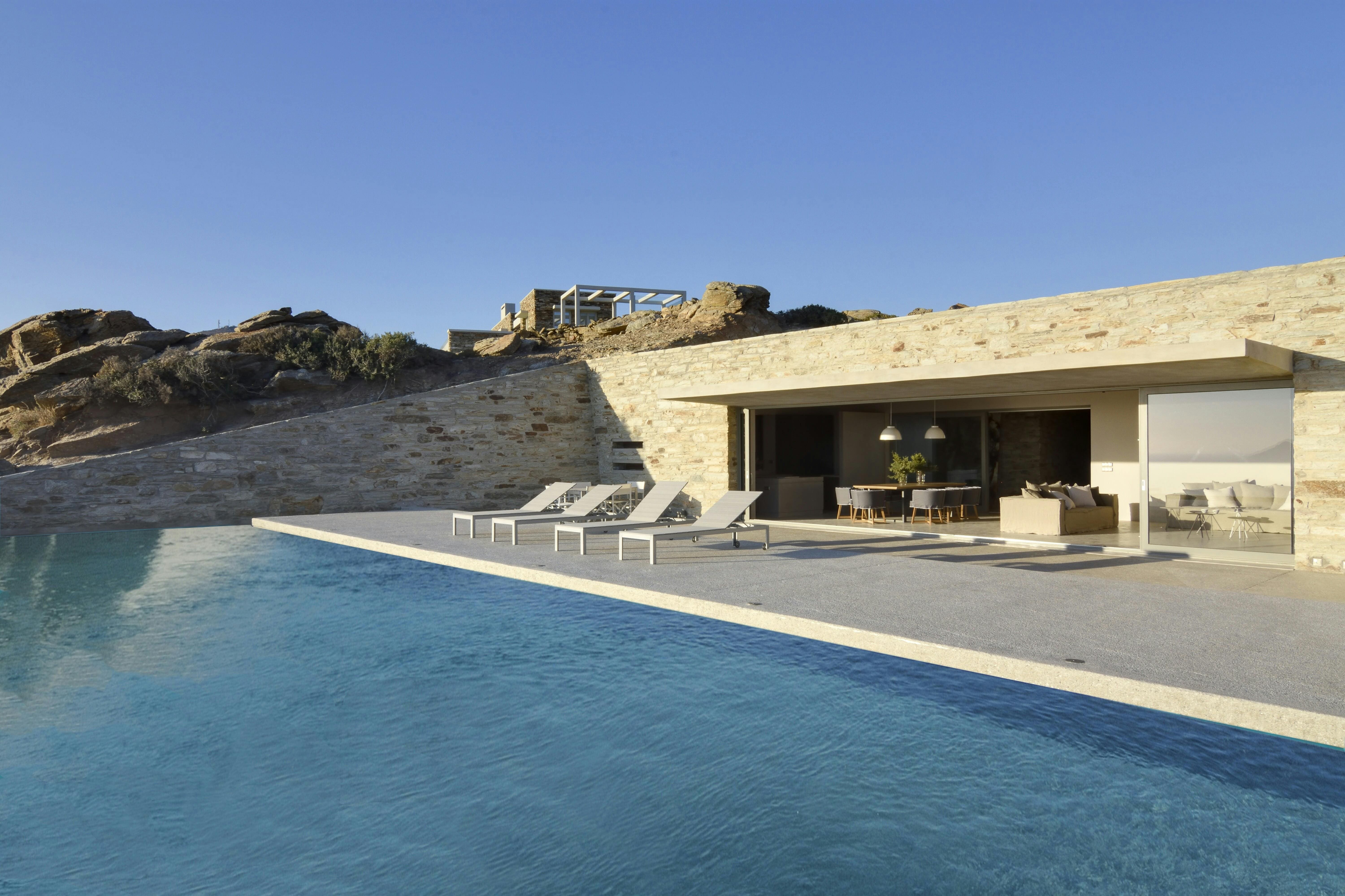 Villa Lefki Pyrgos Santorini-817271: Luxury 4-Bedroom Villa with Private Pool and Sea Views, Santorini