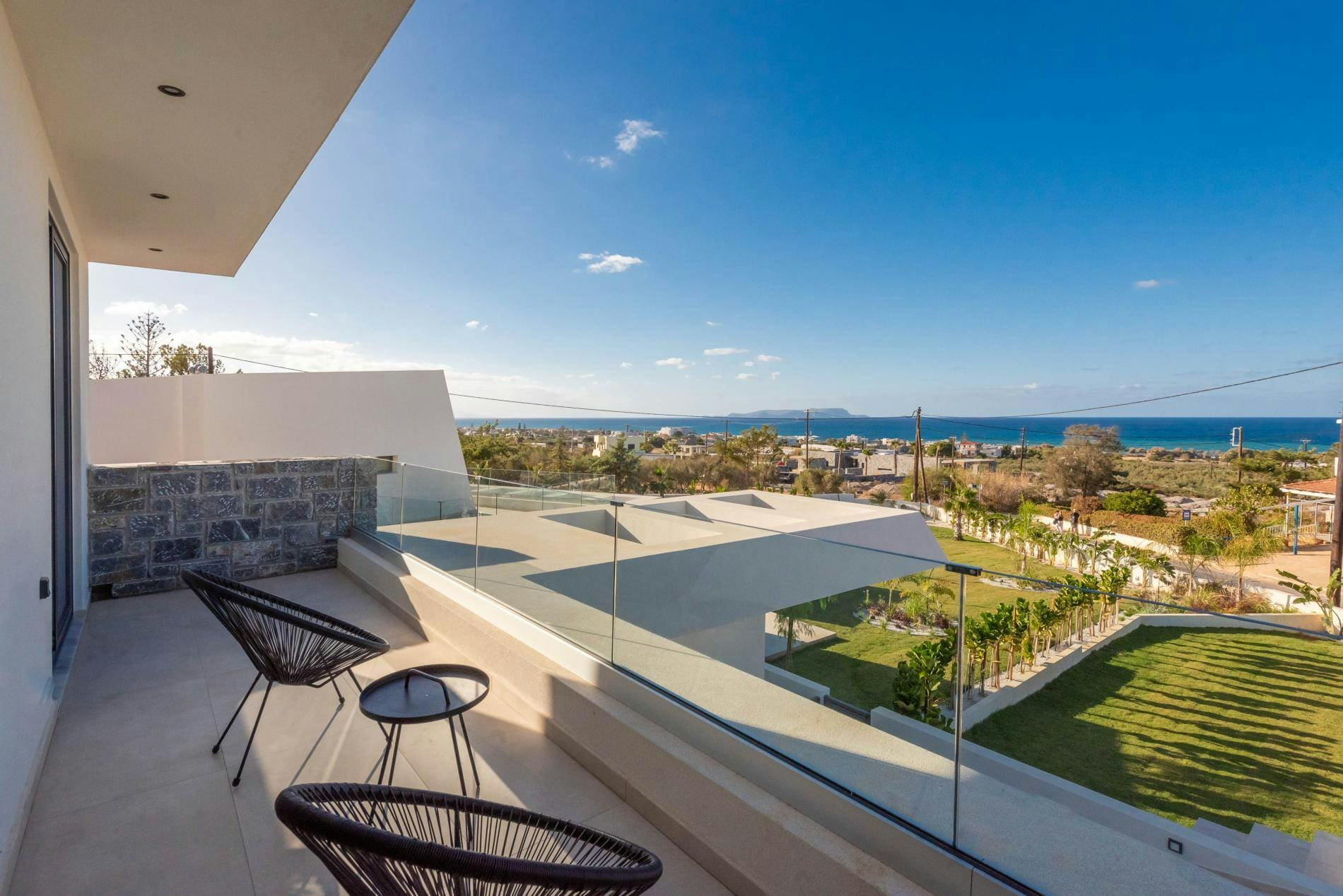 Villa Ostria Kasteli Heraklion Town: Luxury 2-Bedroom Villa with Private Pool and Sea Views, Heraklion