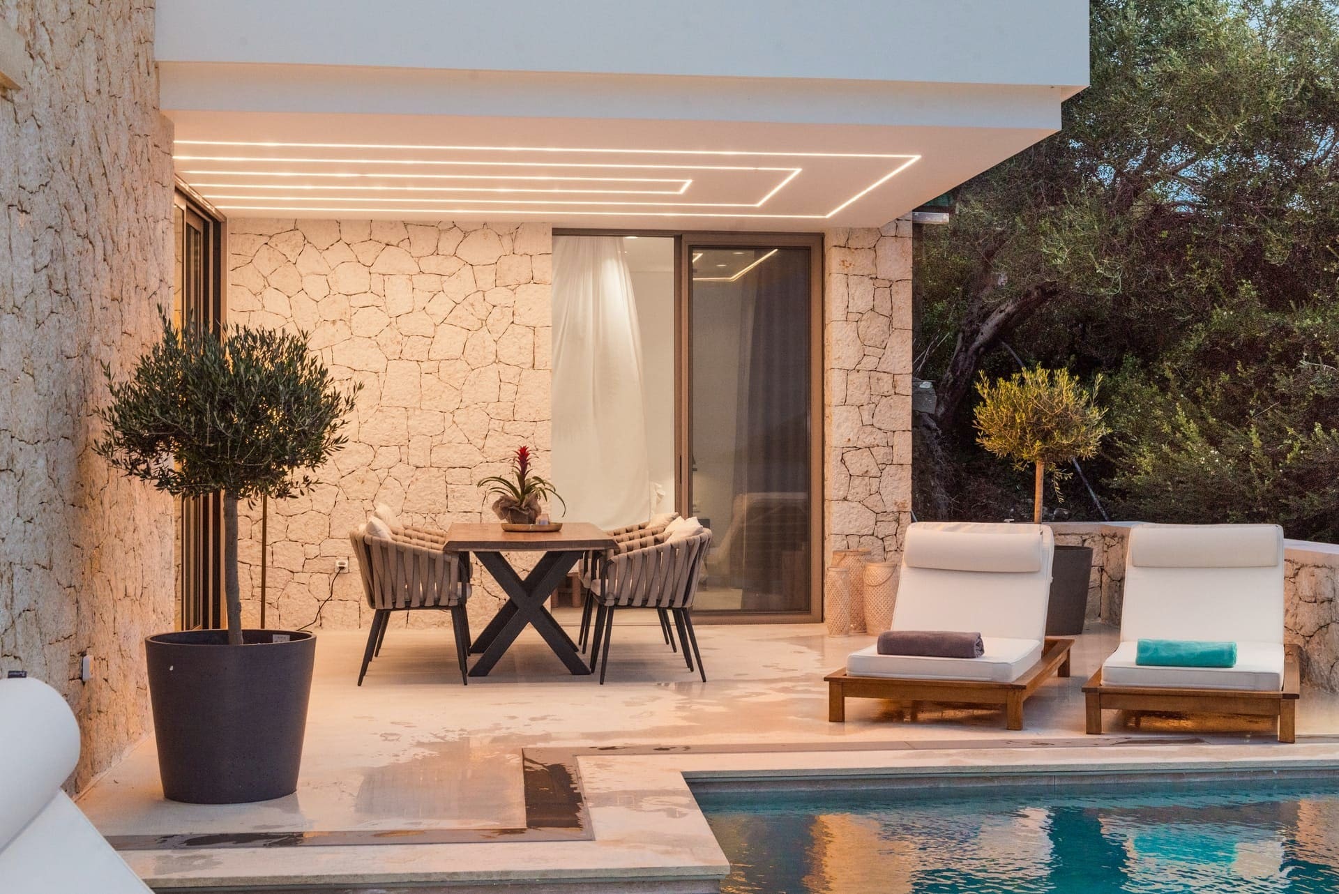 Villa Karydi Agios Stefanos: Luxury 2-Bedroom Villa with Private Pool and Sea Views, Agios Stefanos