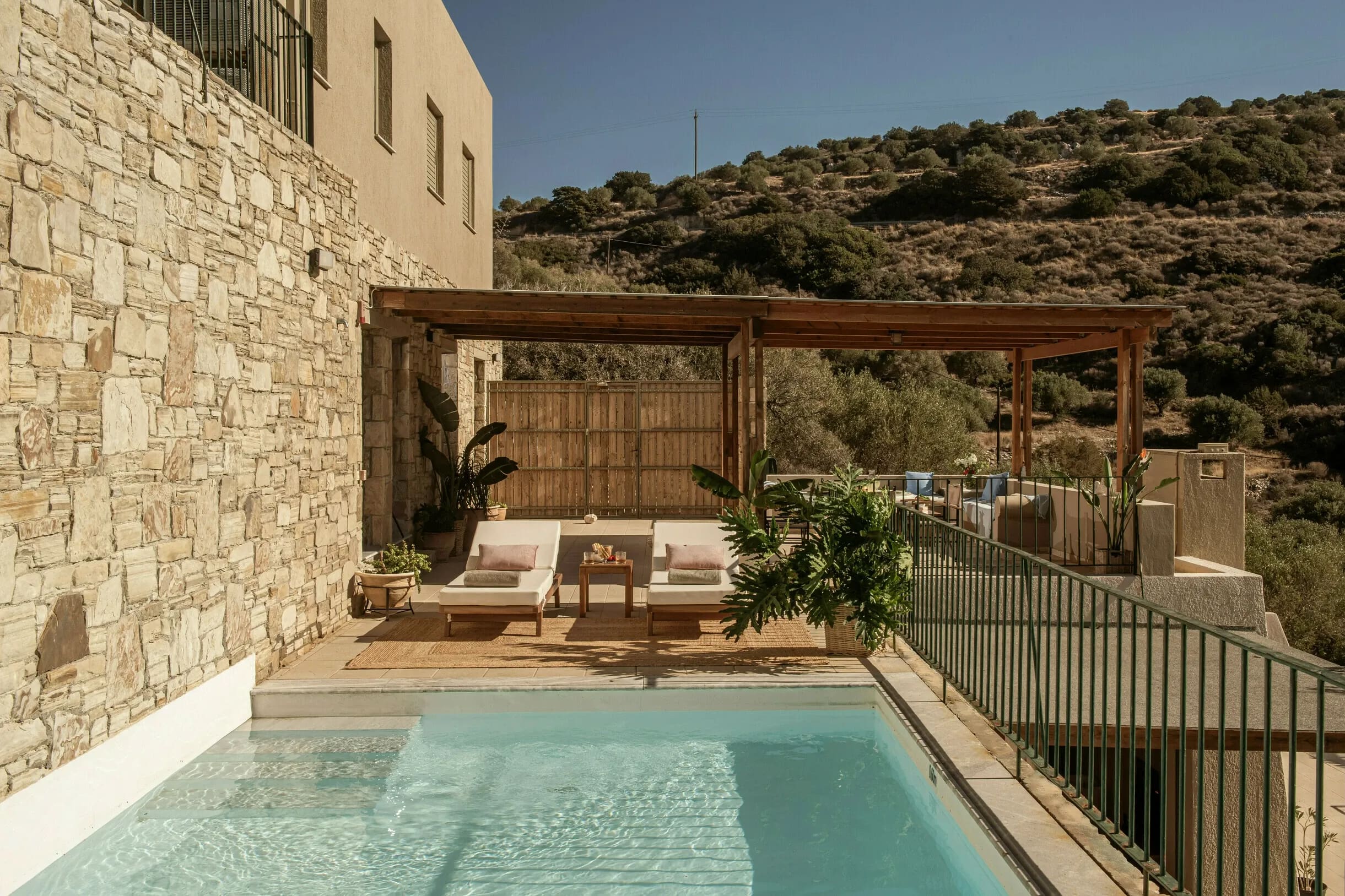 Villa Karydi Chania Crete: Luxury 2-Bedroom Villa with Private Pool and Tennis Court, Crete