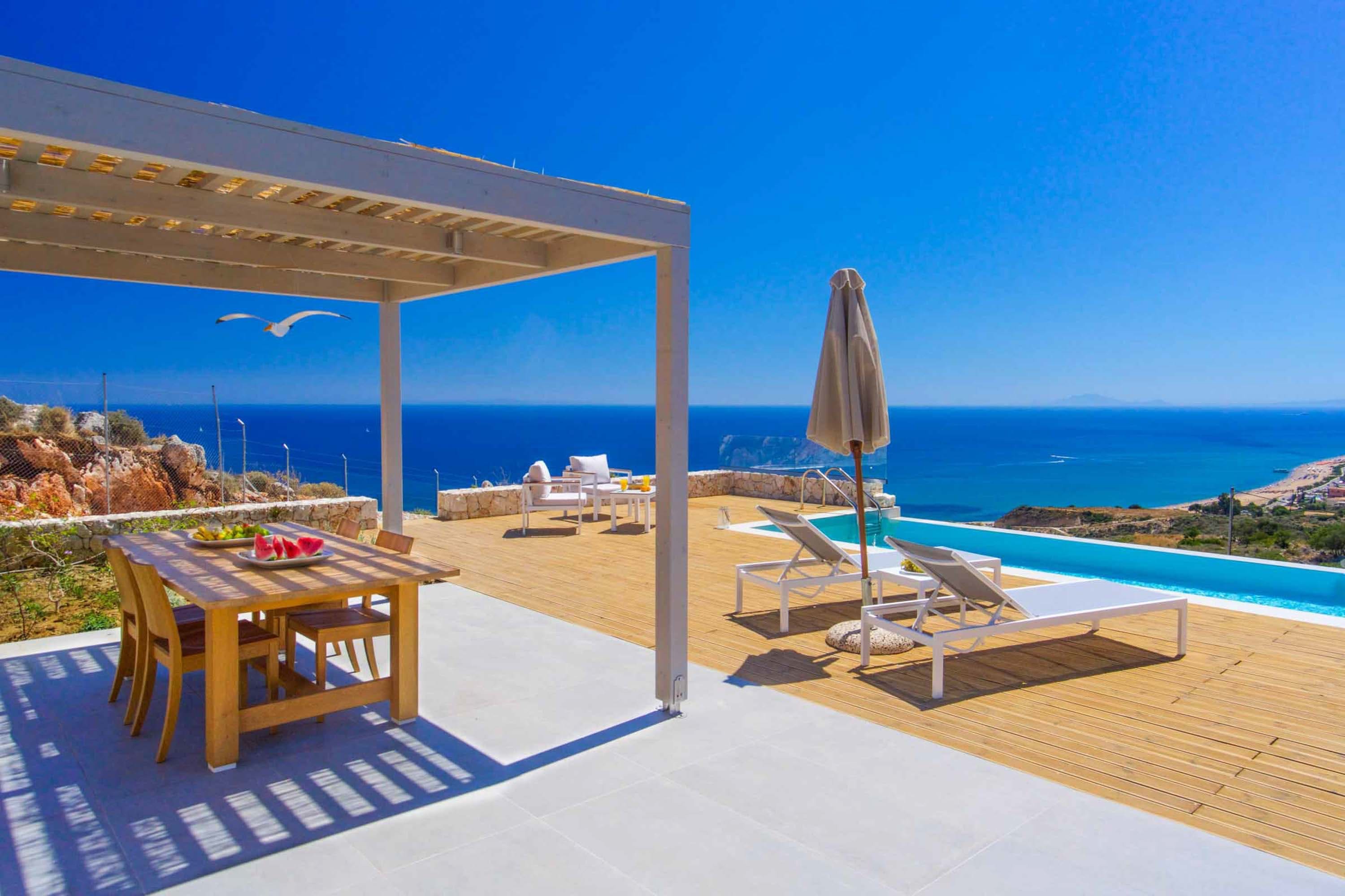 Villa Lysias Agrilos Livathos: Charming 2-Bedroom Apartment with Private Pool and Sea Views, Kefallonia