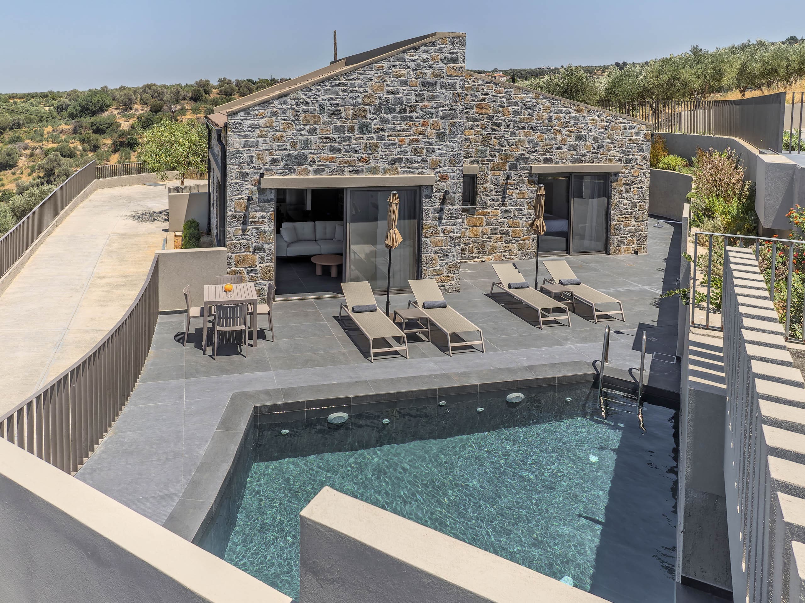 Villa Karydia Rethymnon: Luxury 3-Bedroom Villa with Private Pool and Sea Views, Rethymnon