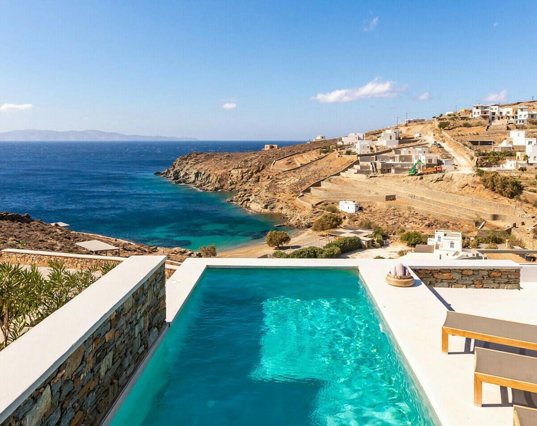 Villa Kounaki Tinos: Luxury 2-Bedroom Villa with Private Pool and Sea Views, Tinos