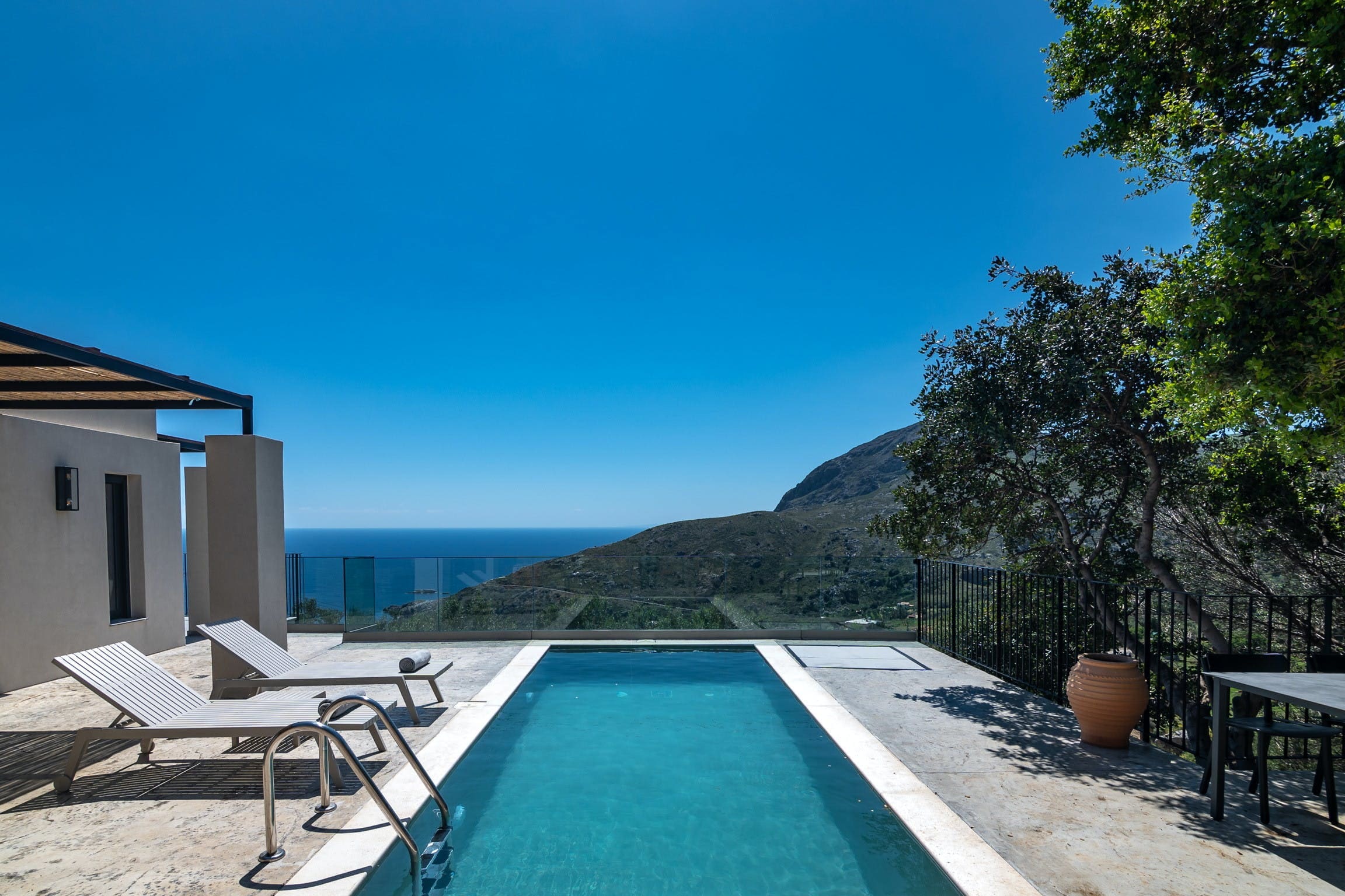 Villa Lysias Souda Plakias: Modern 1-Bedroom Apartment with Sea Views and Pool, Plakias Crete