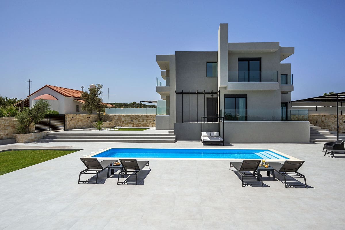 Villa Krios Agia Marina: Luxury 4-Bedroom Apartment with Private Pool and Sea Views, Agia Marina