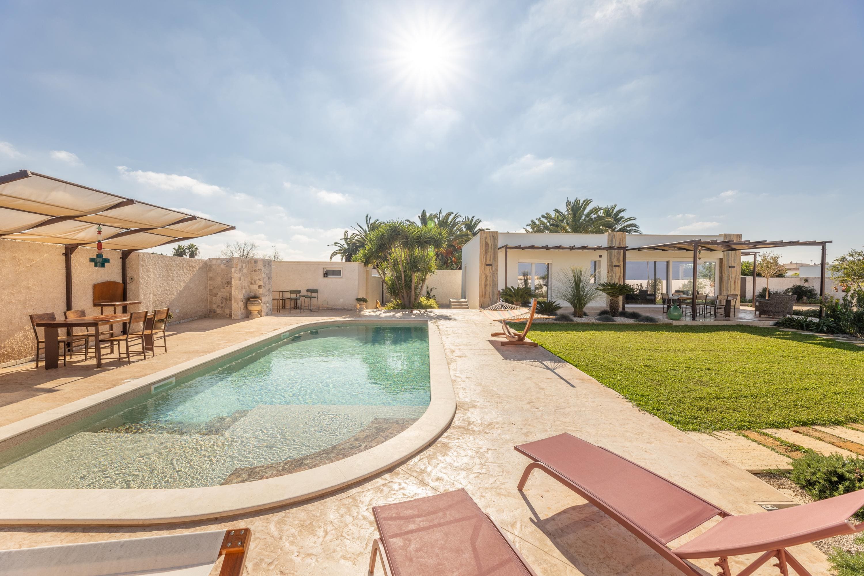 Villa Lamione Nardò: Luxury 2-Bedroom Villa with Private Pool and Sea Views, Lecce