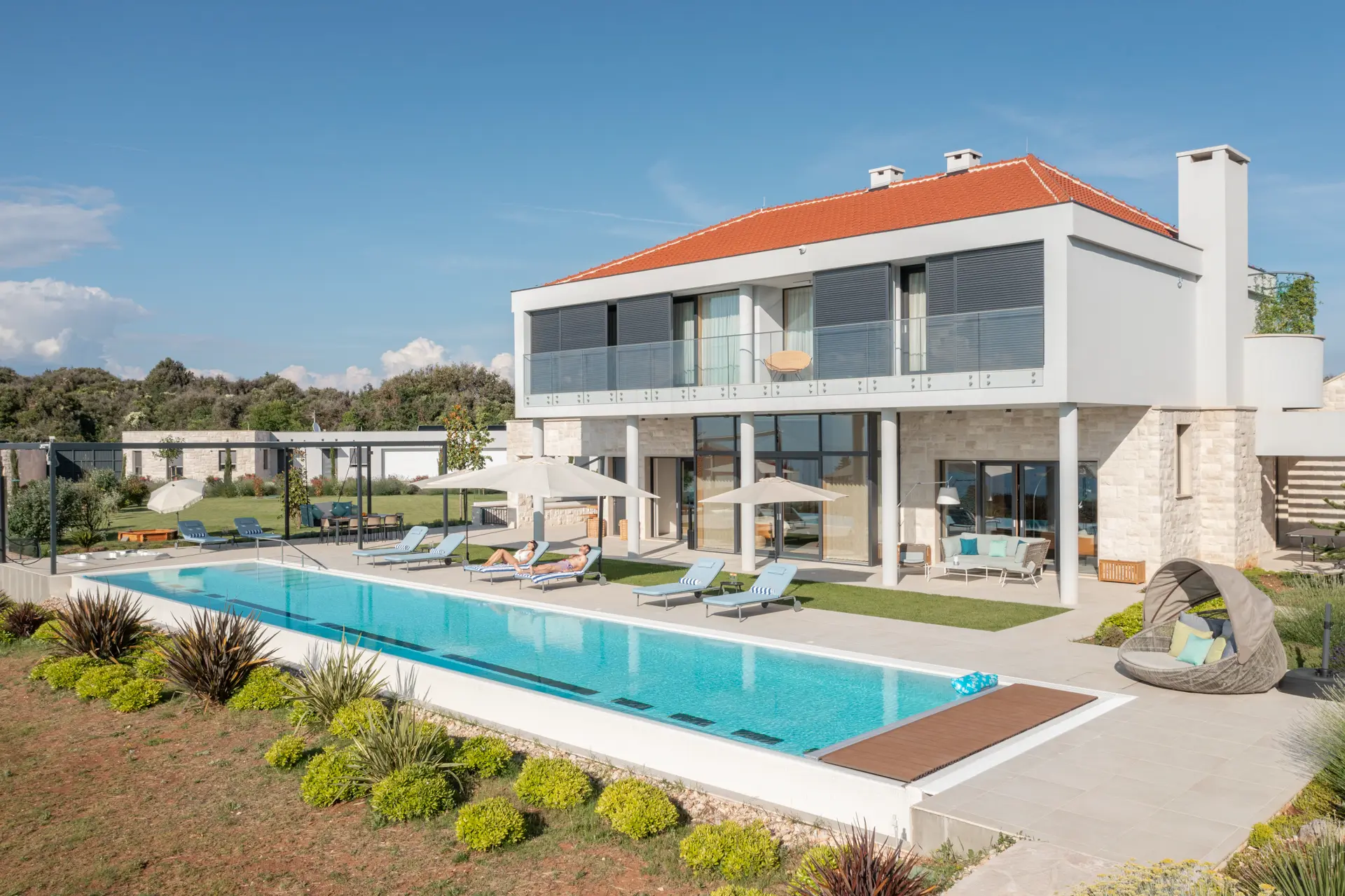 Kuća Lazor Sustipan Split: Luxury 6-Bedroom Villa with Seaview and Pool, Split
