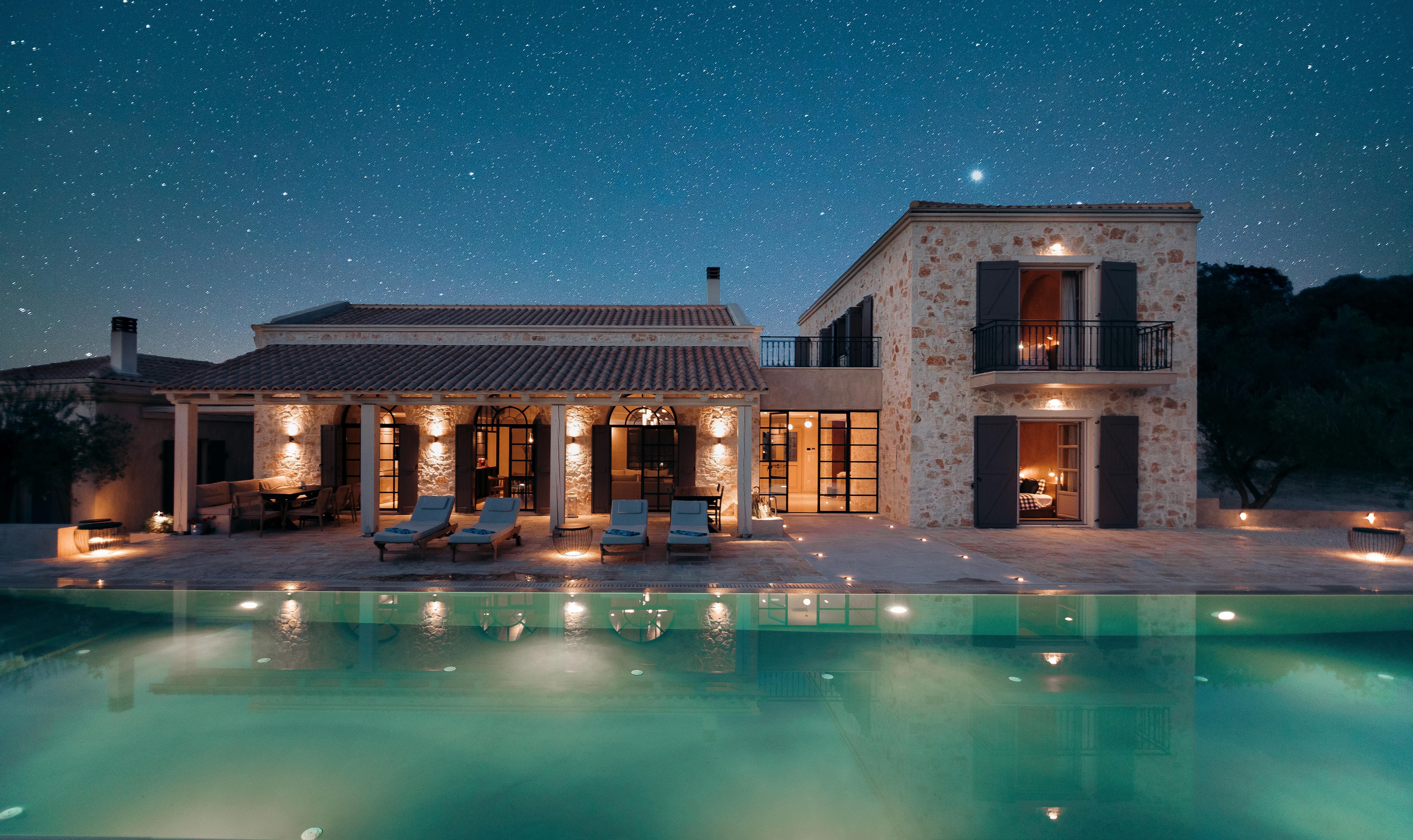 Villa Boreas Vidos Acharavi: 5-Bedroom Luxury Apartment with Pool and Sea View, Corfu