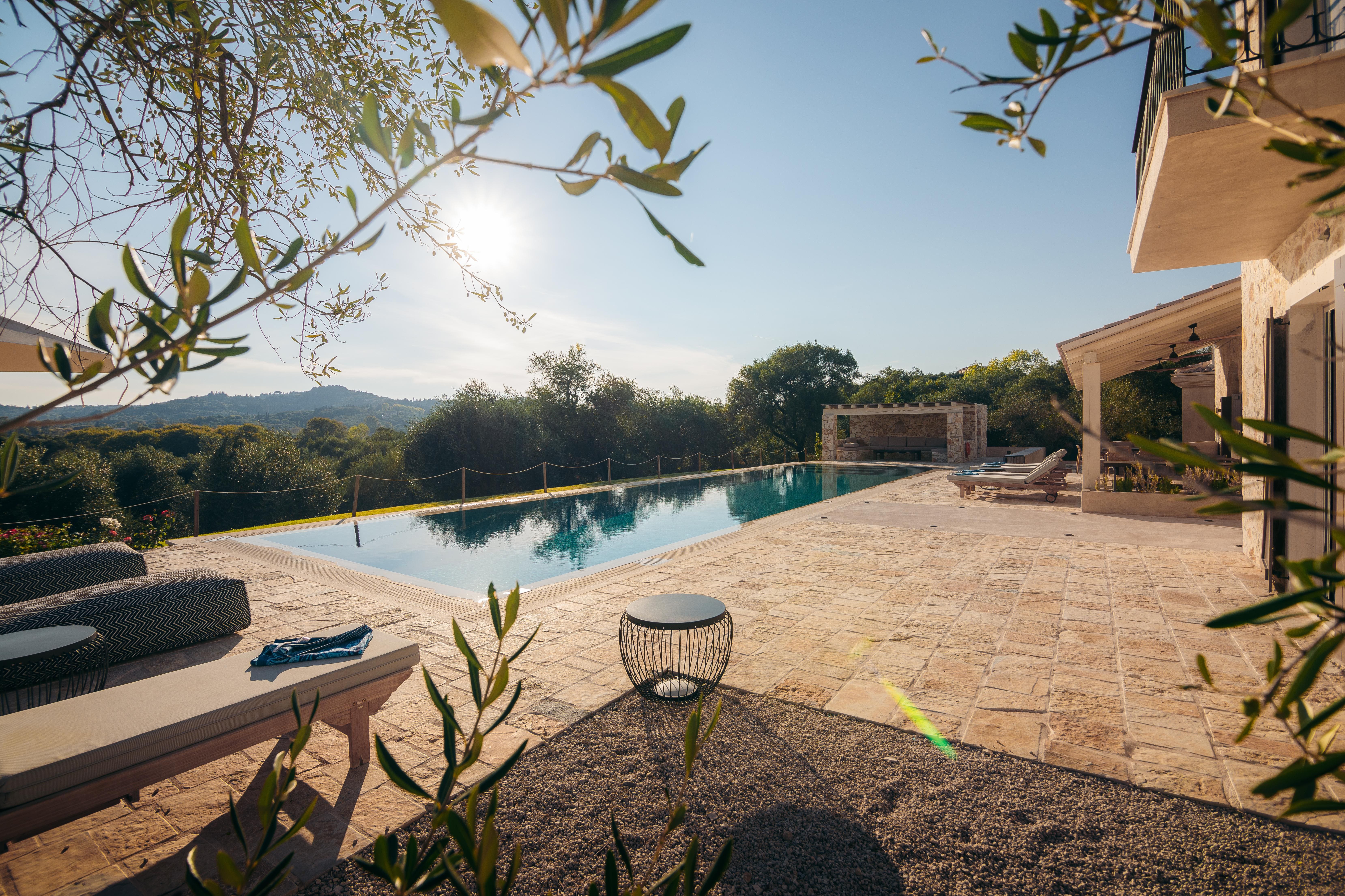 Villa Boreas Vidos Acharavi: 5-Bedroom Luxury Apartment with Pool and Sea View, Corfu