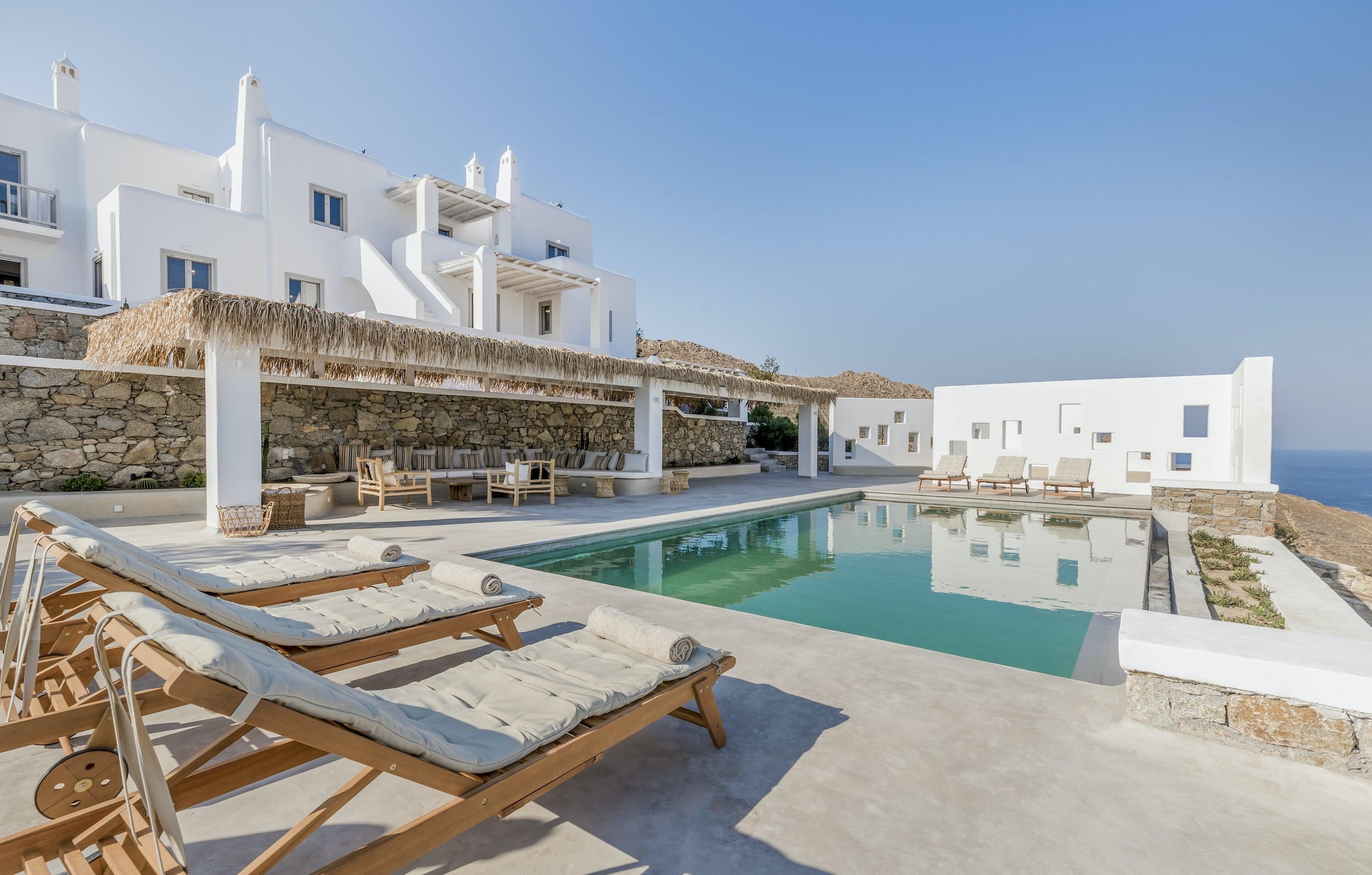 Villa Ostria Armenistis Faros Armenistis: Luxury 5-Bedroom Apartment with Seaview and Pool, Mykonos