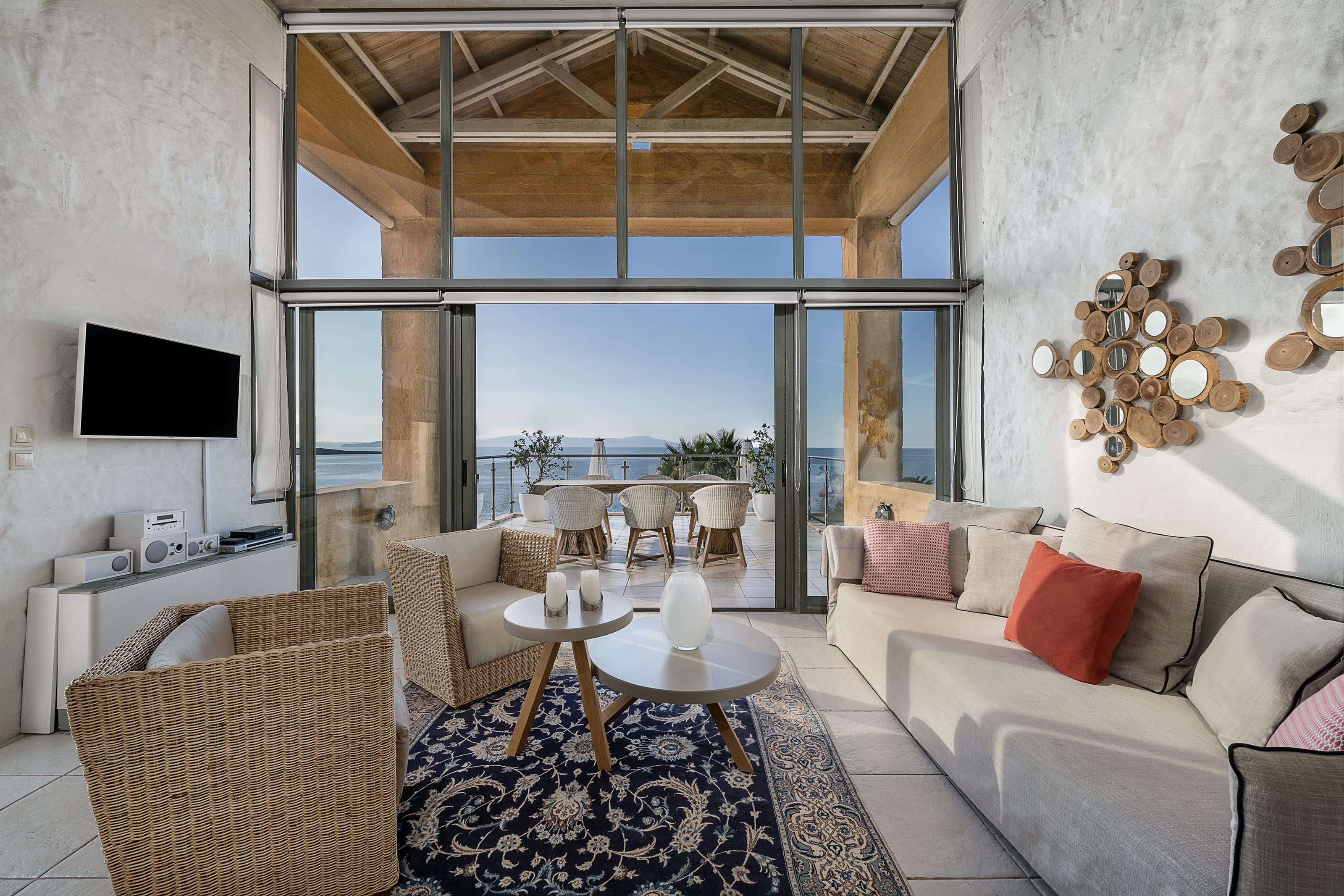 Villa Gregos Prinos Chorafakia: Luxury 3-Bedroom Apartment with Seaviews and Pool, Chorafakia