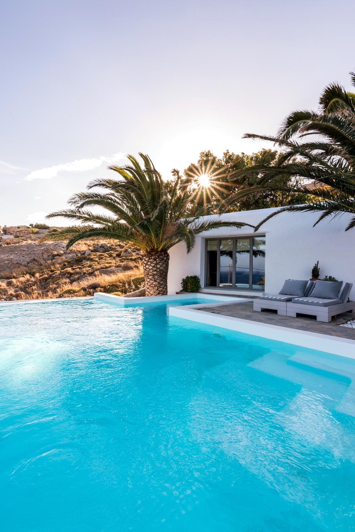 Villa Lysias Katohi Elia: Luxury 5-Bedroom Villa with Infinity Pool and Seaview, Mykonos