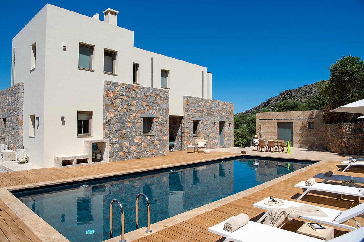 Villa Ostria Kolokytha Elounda: Luxury 5-Bedroom Apartment with Seaview and Pool, Elounda