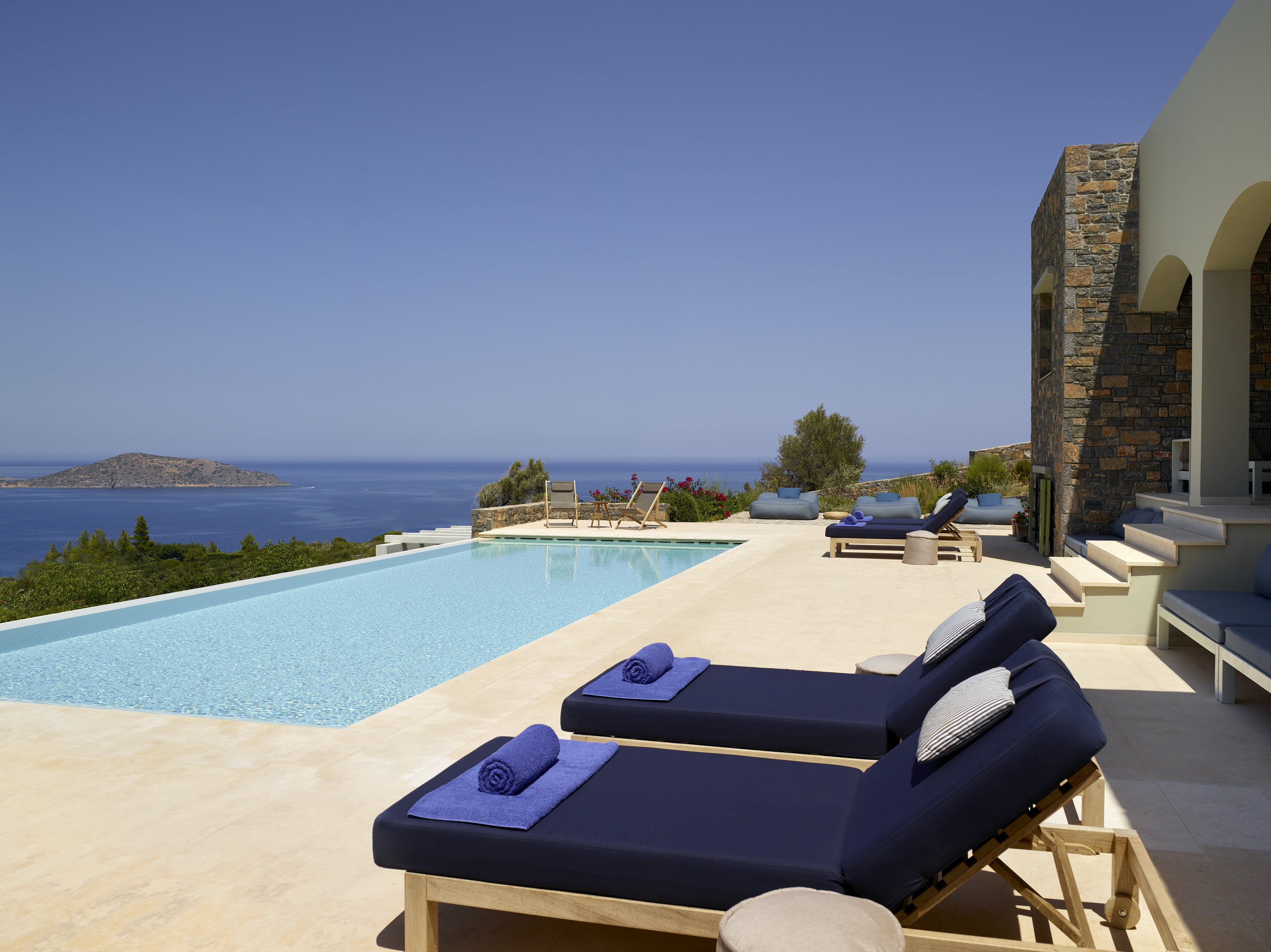 Villa Boreas Kolokytha Elounda: Luxury 8-Bedroom Villa with Seaview and Pool, Elounda