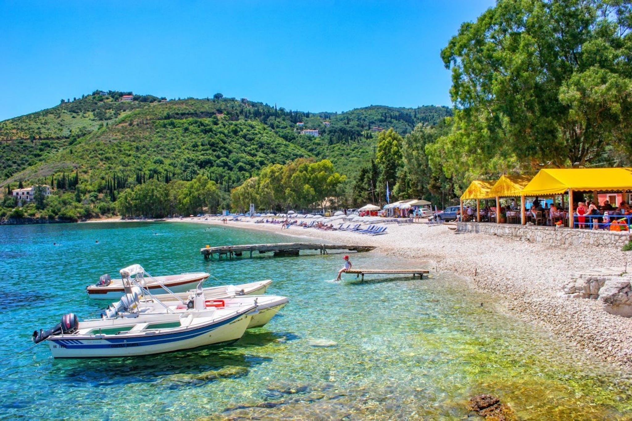 Villa Ostria Nymfes Kassiopi: Spacious 6-Bedroom Apartment with Sea Views and Pool, Kassiopi