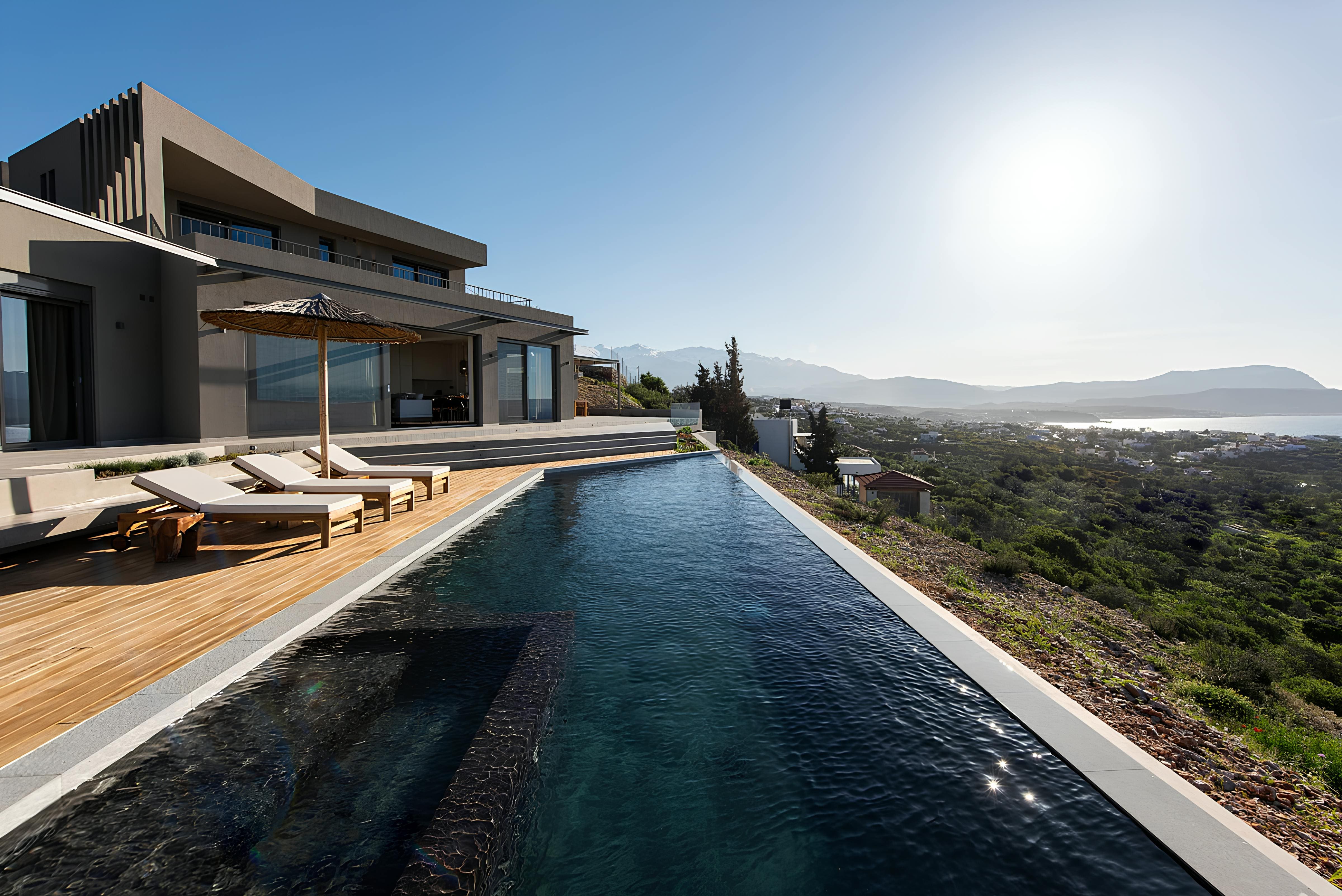 Villa Chrysos Kolymbari Kokkino Chorio: Luxury 3-Bedroom Villa with Infinity Pool, Kokkino Chorio Crete