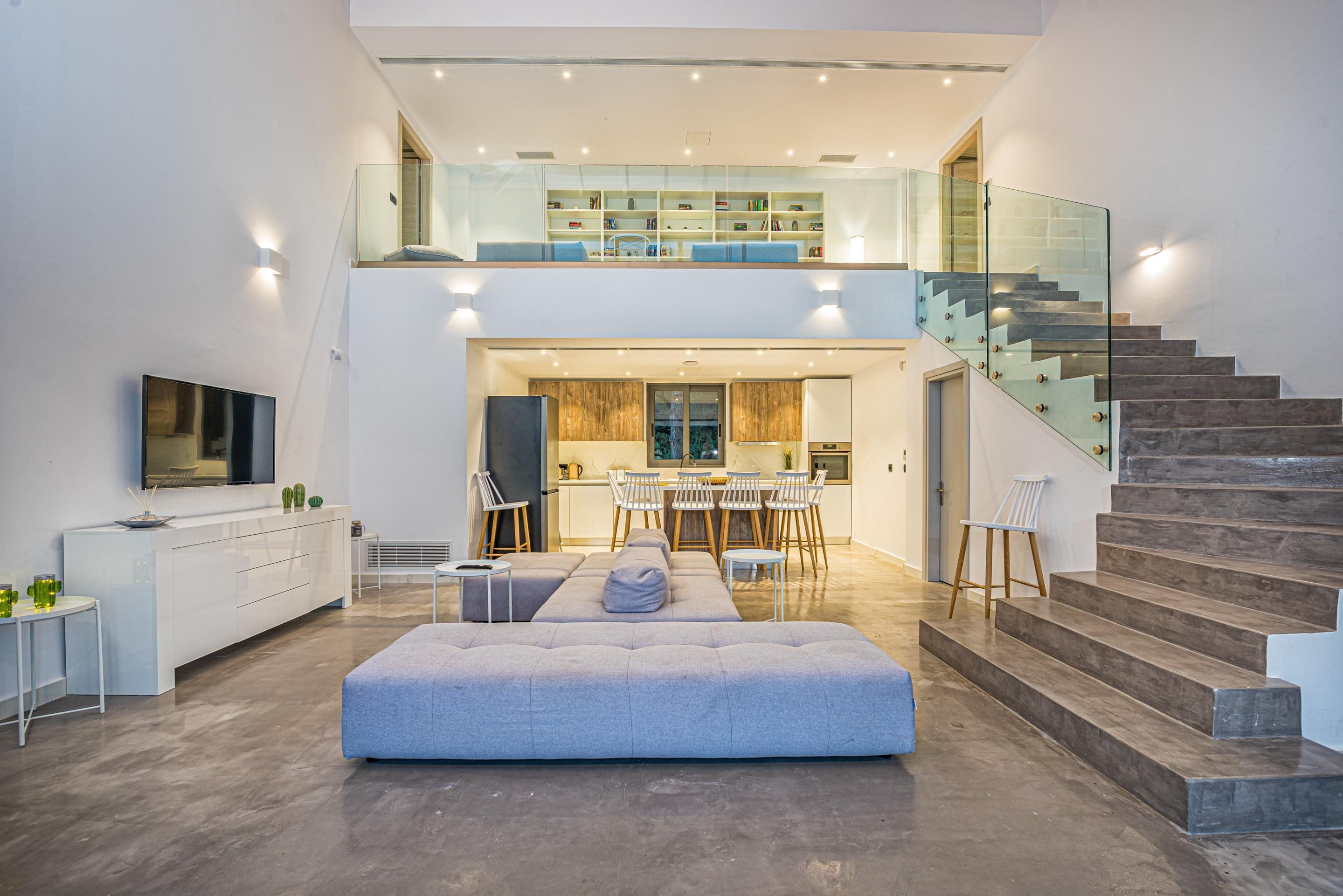 Villa Lefkos Keri Laganas: Lavish 4-Bedroom Apartment with Seaview and Pool, Laganas