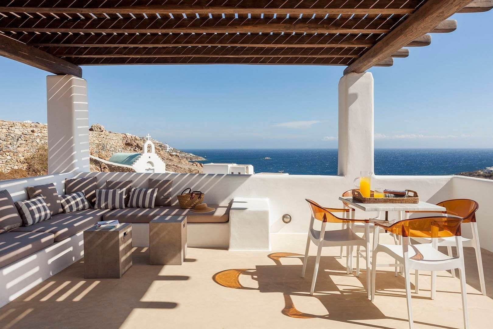 Villa Kyanos Fokos Agios Ioannis: Luxury 8-Bedroom Villa with Infinity Pool and Sea Views, Agios Ioannis
