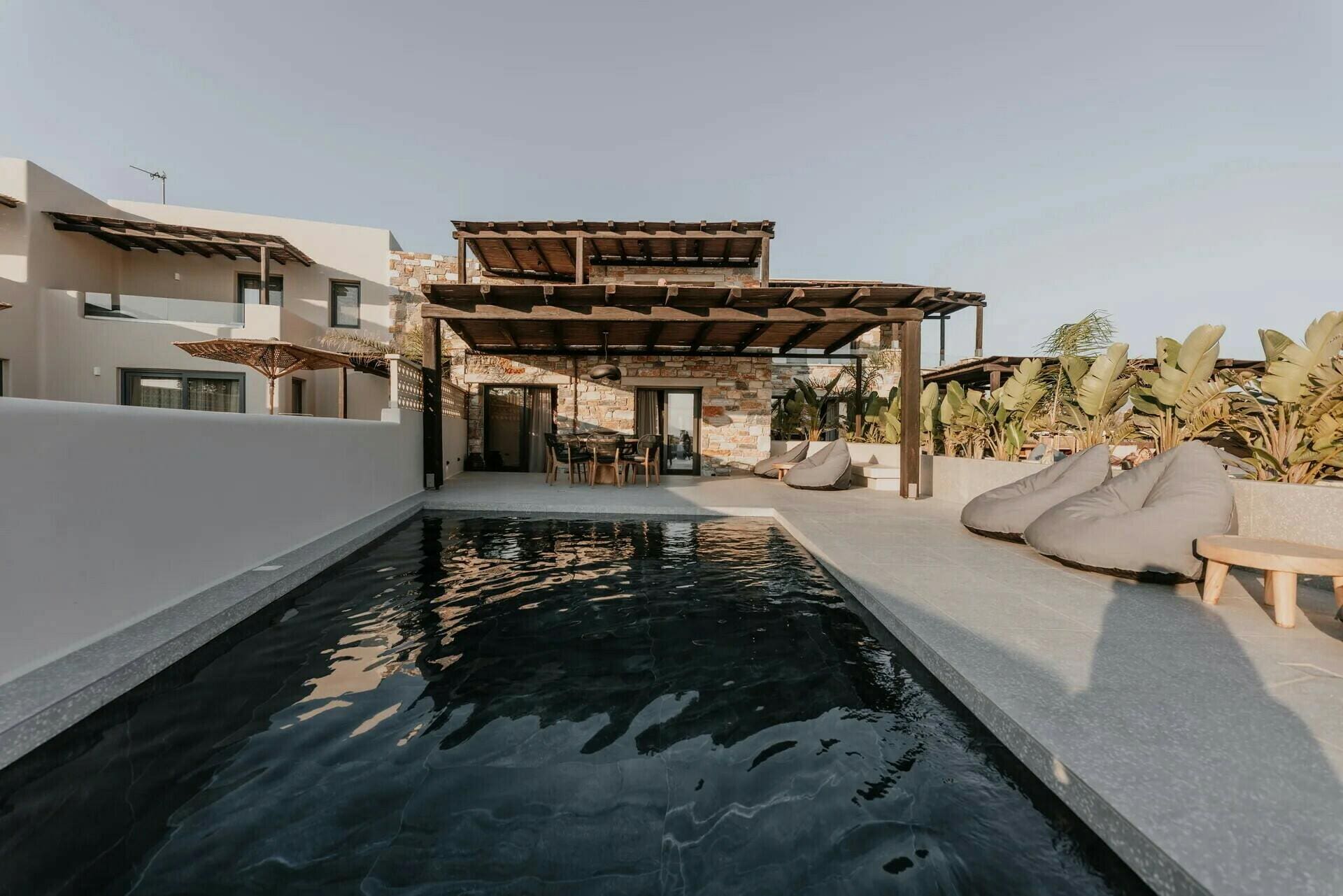 Villa Lysias Apollonas Naxos-677993: Luxury 4-Bedroom Villa with Seaview and Pool, Naxos