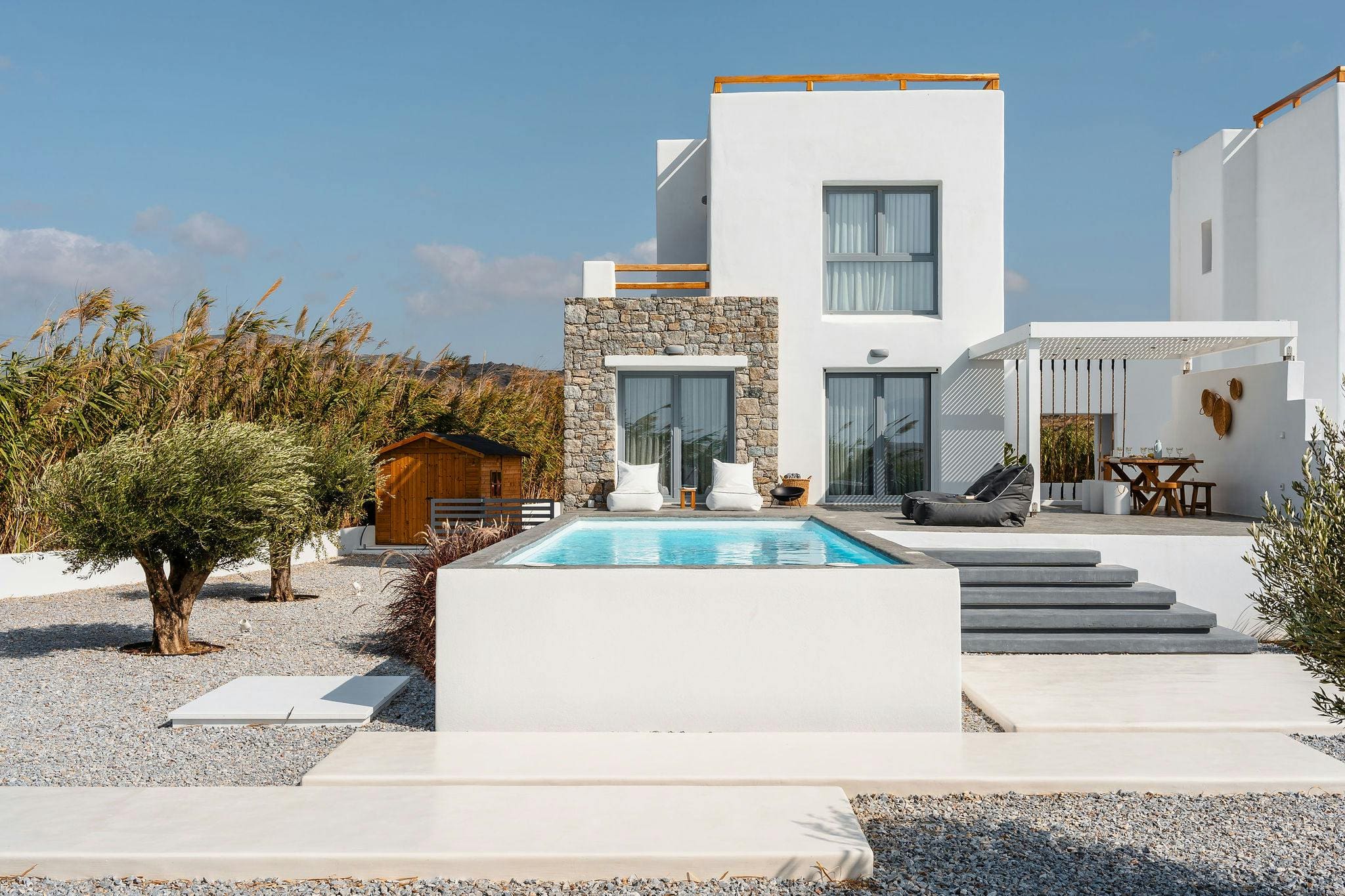 Villa Chrysos Kastraki Naxos-823757: Luxury 3-Bedroom Villa with Private Pool and Sea Views, Naxos Greece