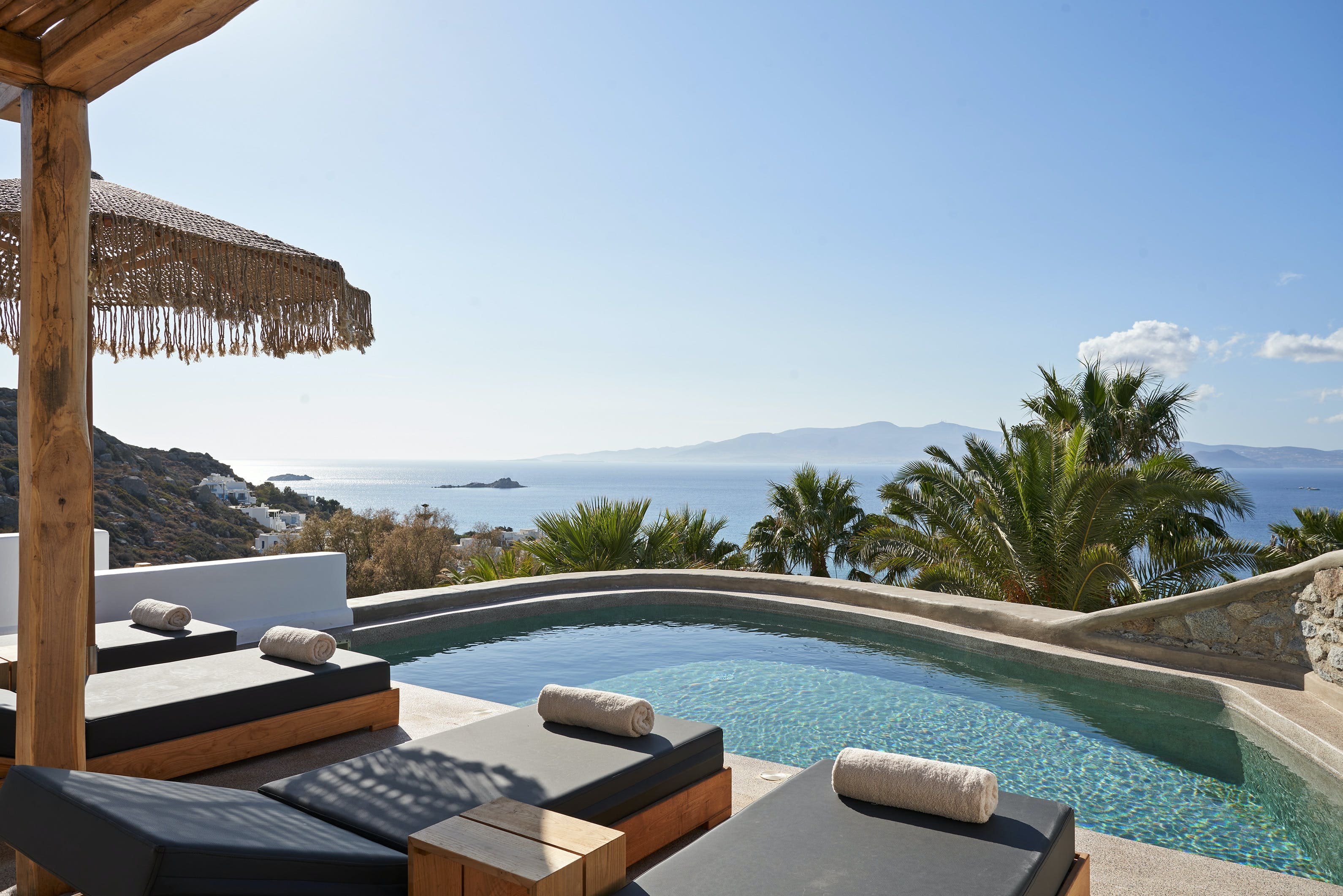 Villa Auge Kastraki Naxos-745910: Spacious 4-Bedroom Luxury Apartment with Sea Views and Pool, Naxos
