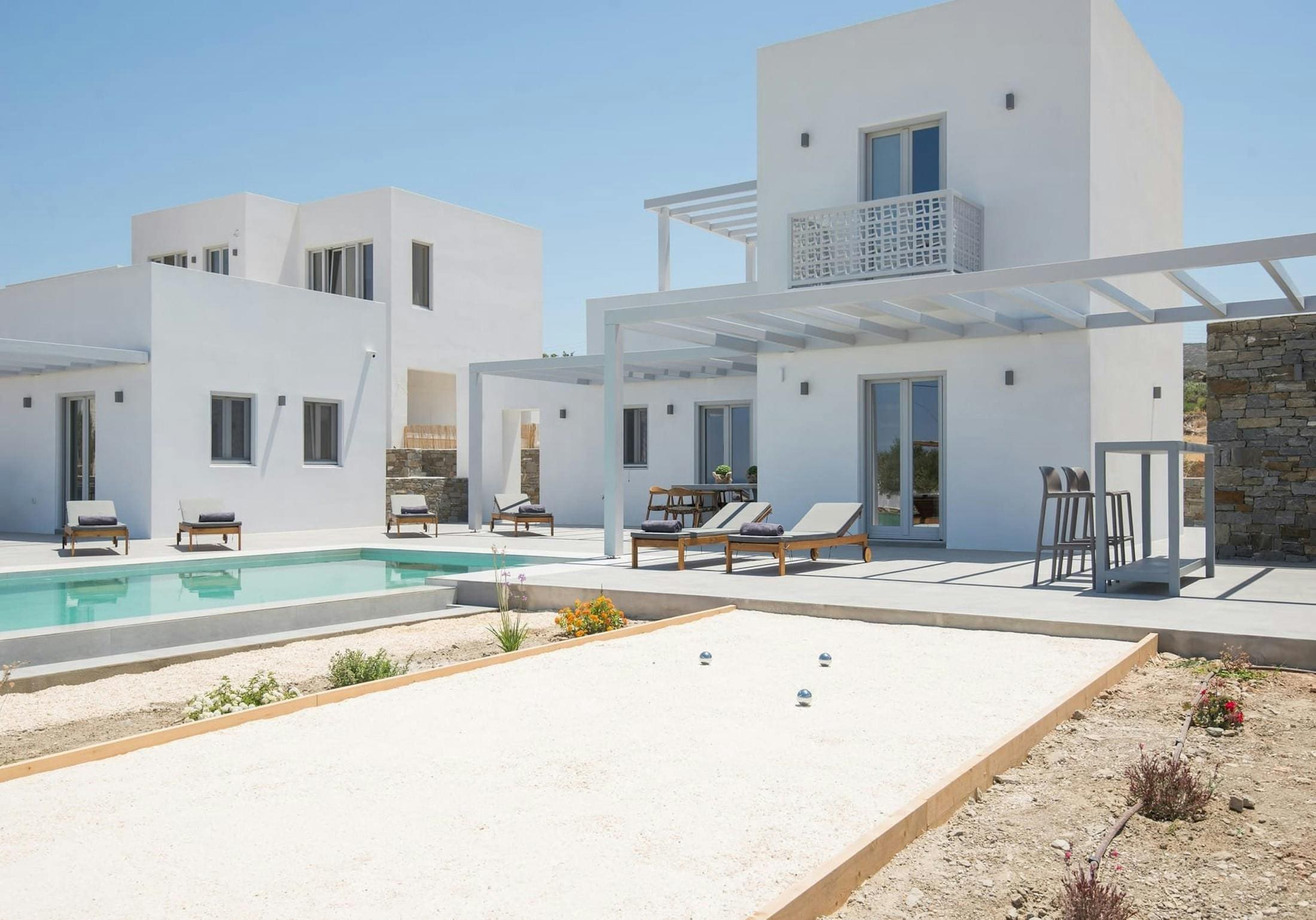 Villa Lefki Marmaro Paros-691384: Luxury 6-Bedroom Villa with Seaview and Pool, Paros