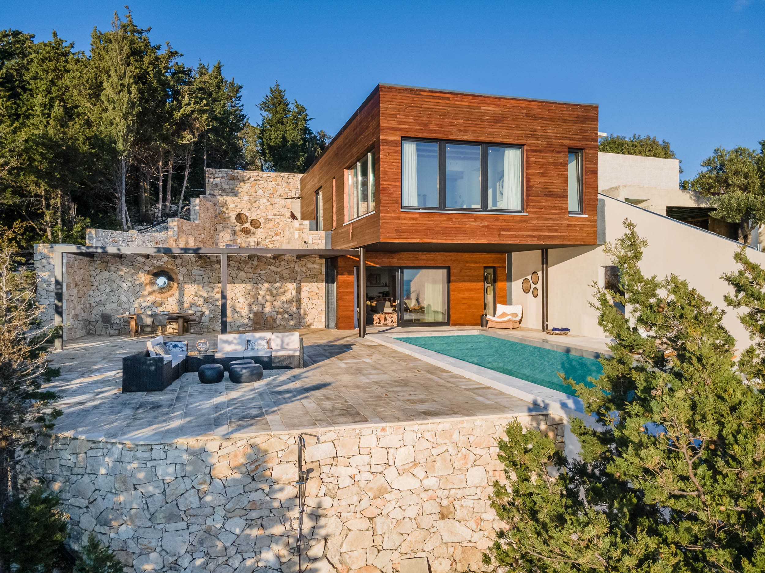 Villa Boreas Lakka Paxi: Luxury Villa with Stunning Sea Views and Infinity Pool, Paxi