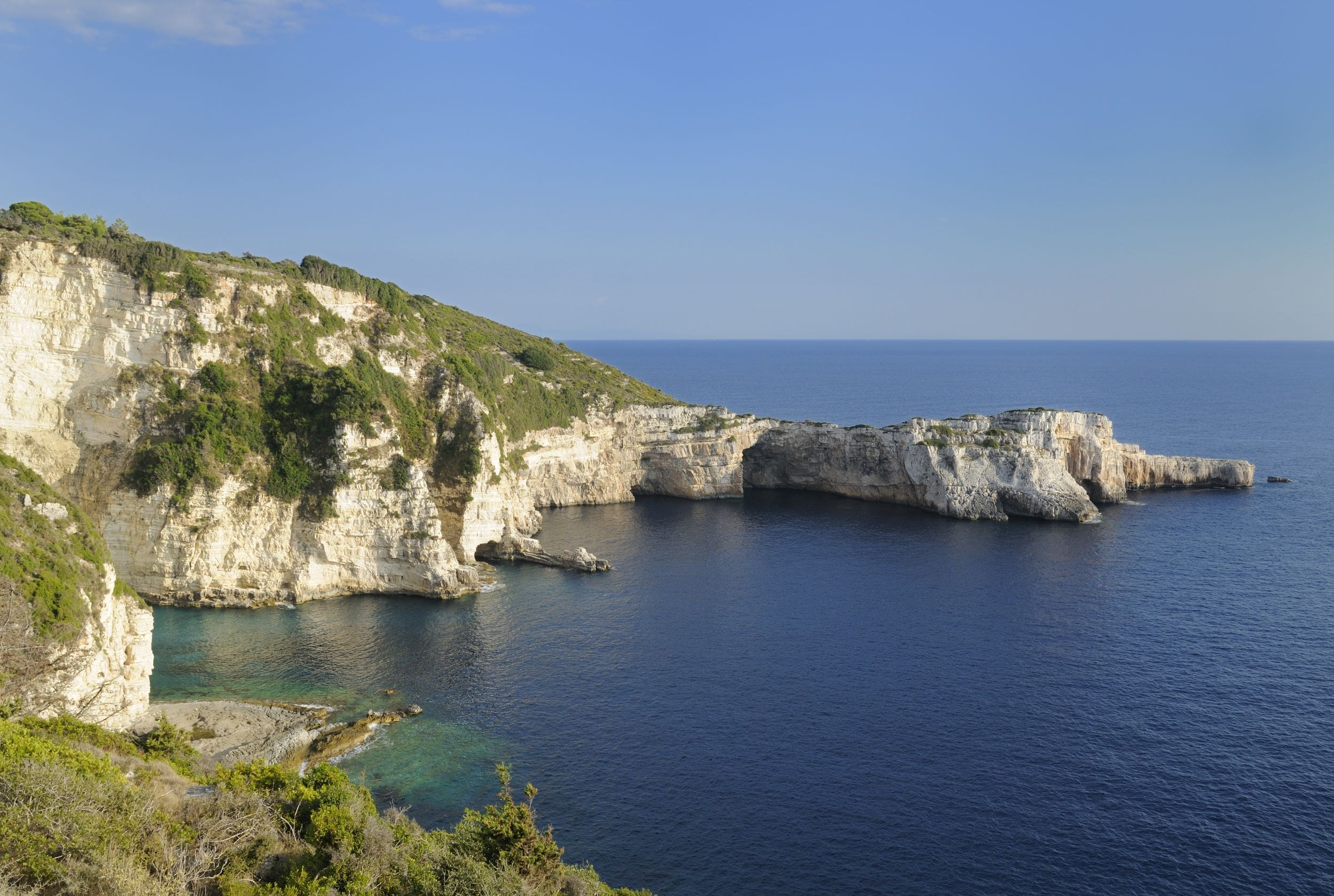 Villa Ostria Voutoumi Paxi: Elegant 3-Bedroom Apartment with Sea Views and Pool, Paxi