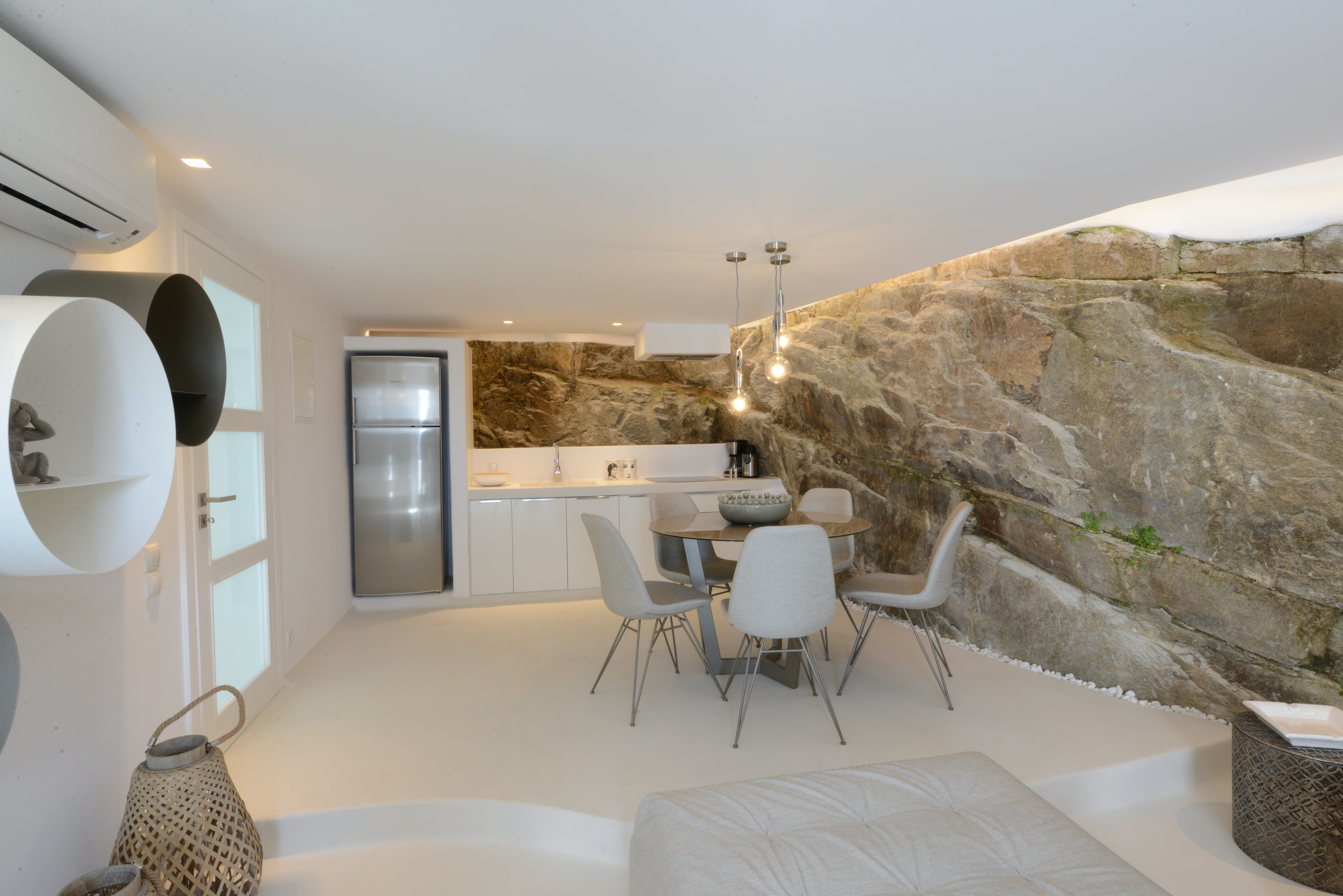 Villa Zephyros Agriolivado Tourlos: Chic 1-Bedroom Apartment with Stunning Seaview, Tourlos