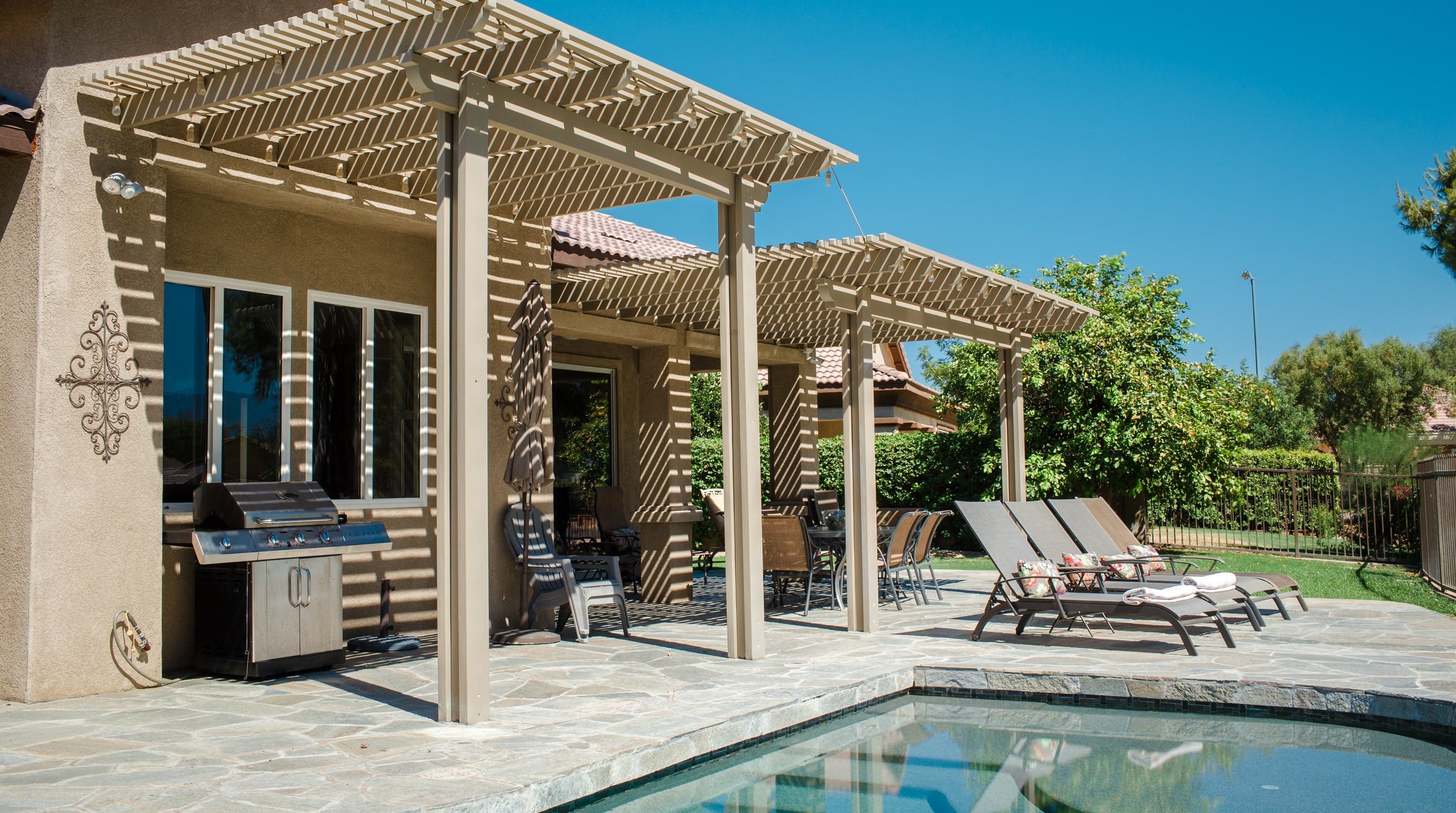 Villa Mesquite Indio: Luxury 3-Bedroom Villa with Pool and Tennis Court, Indio