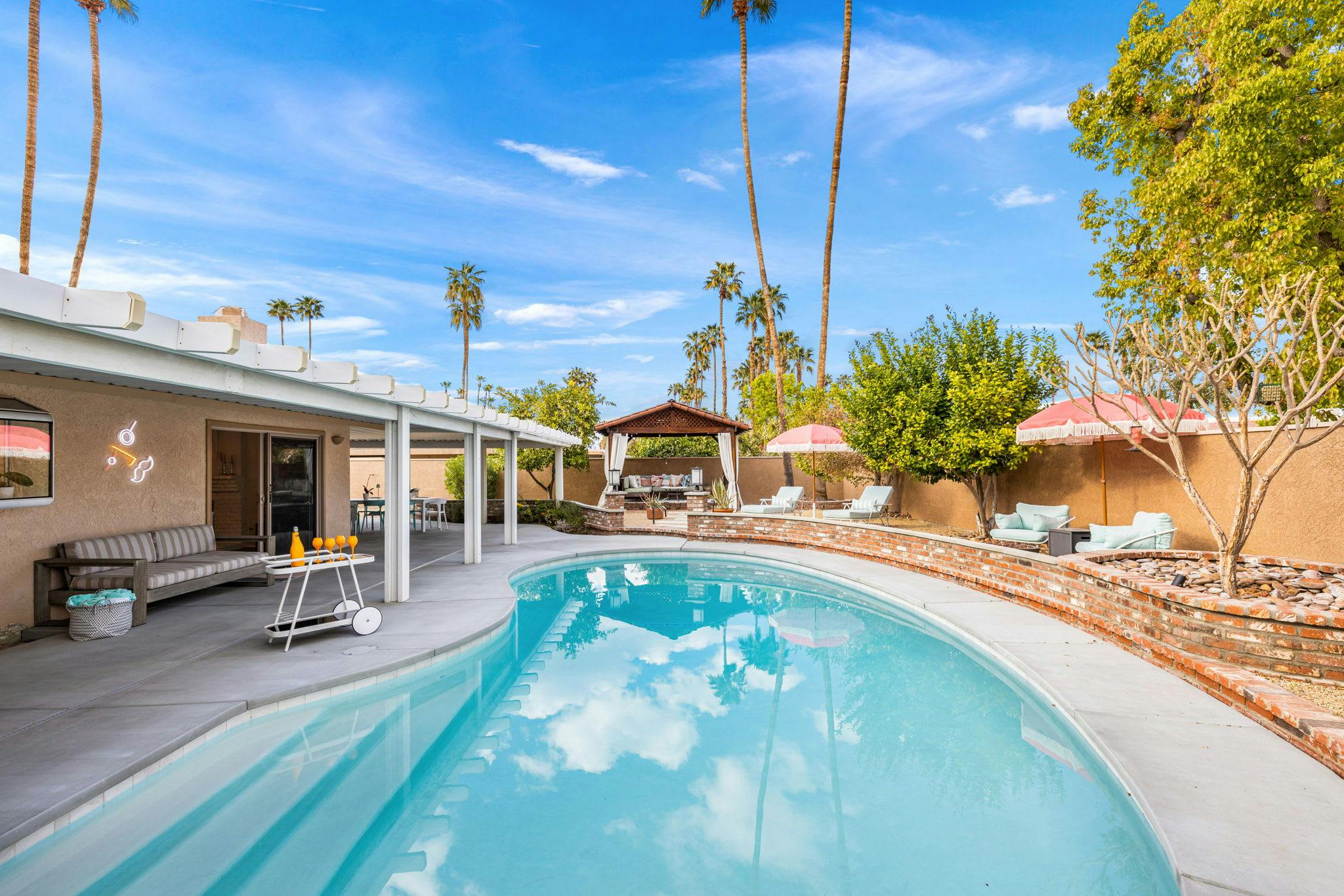 Villa Mesquite Palm Springs: Luxury 3-Bedroom Villa with Private Pool and Air Conditioning, Palm Springs