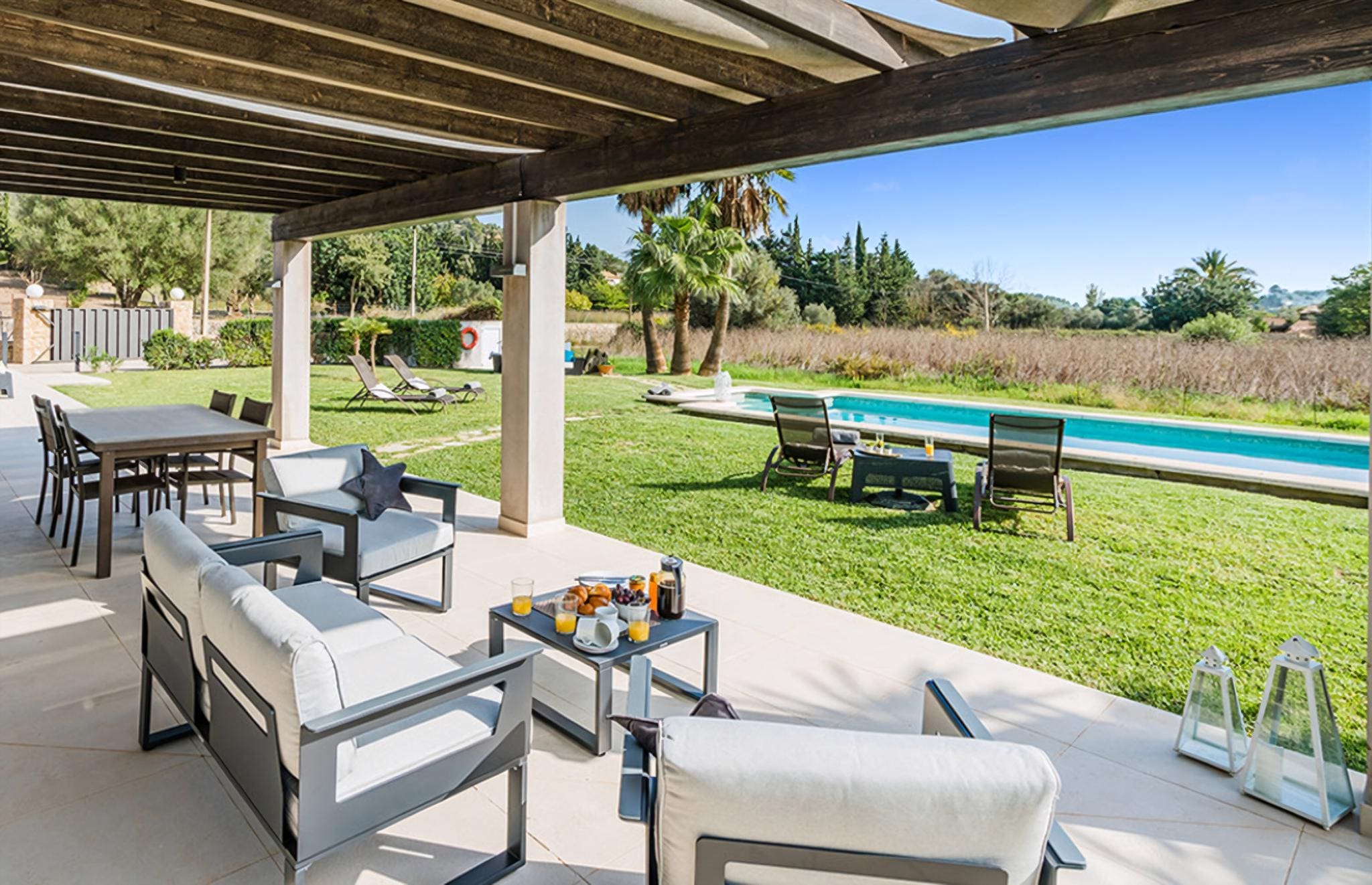 Villa Alborada Llenaire Pollença-836064: Luxury 2-Bedroom Villa with Private Pool and Tennis Court, Pollença
