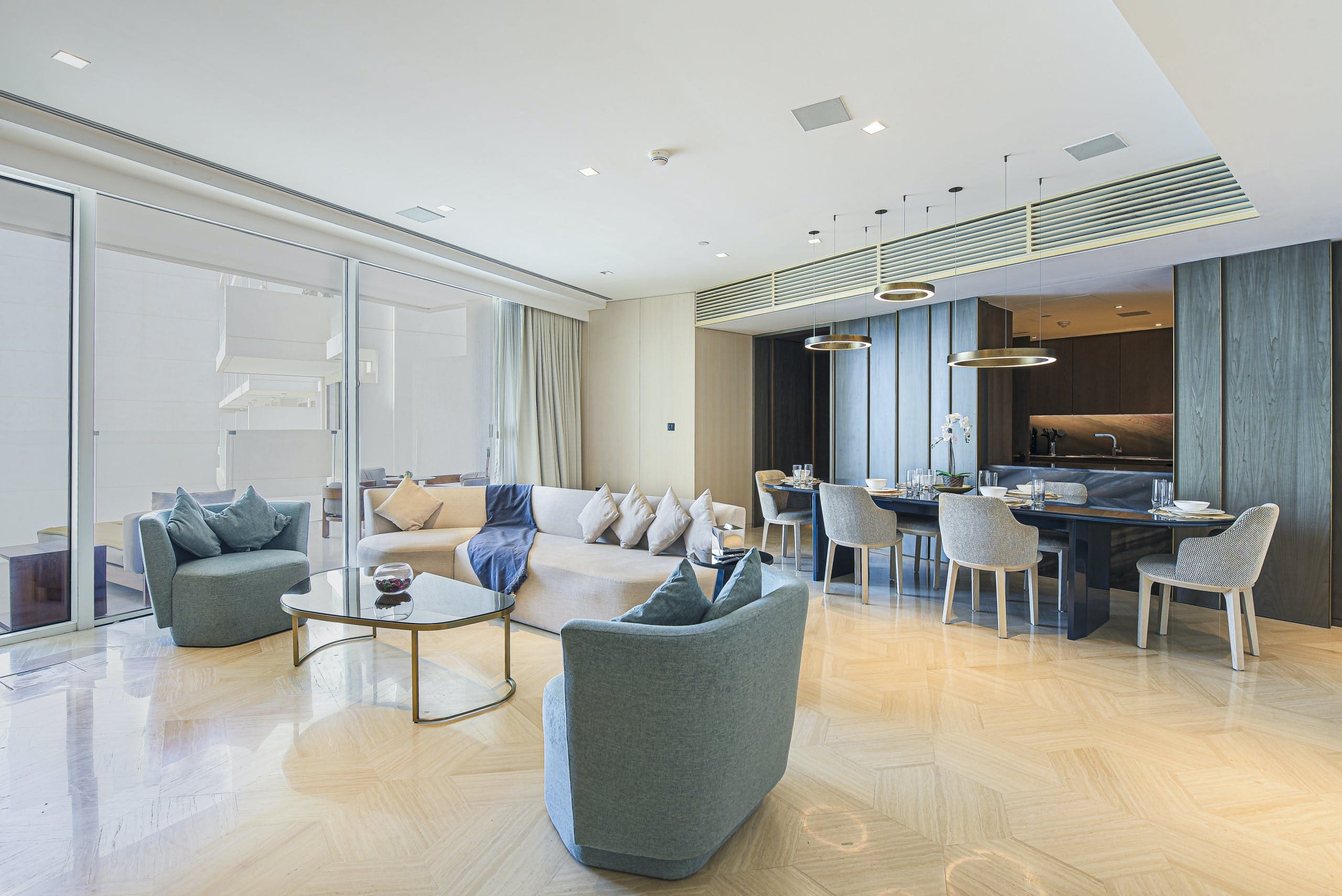 Villa Safira Jumeirah Bay Palm Jumeirah: Luxury 2-Bedroom Apartment with Sea Views and Private Beach, Palm Jumeirah