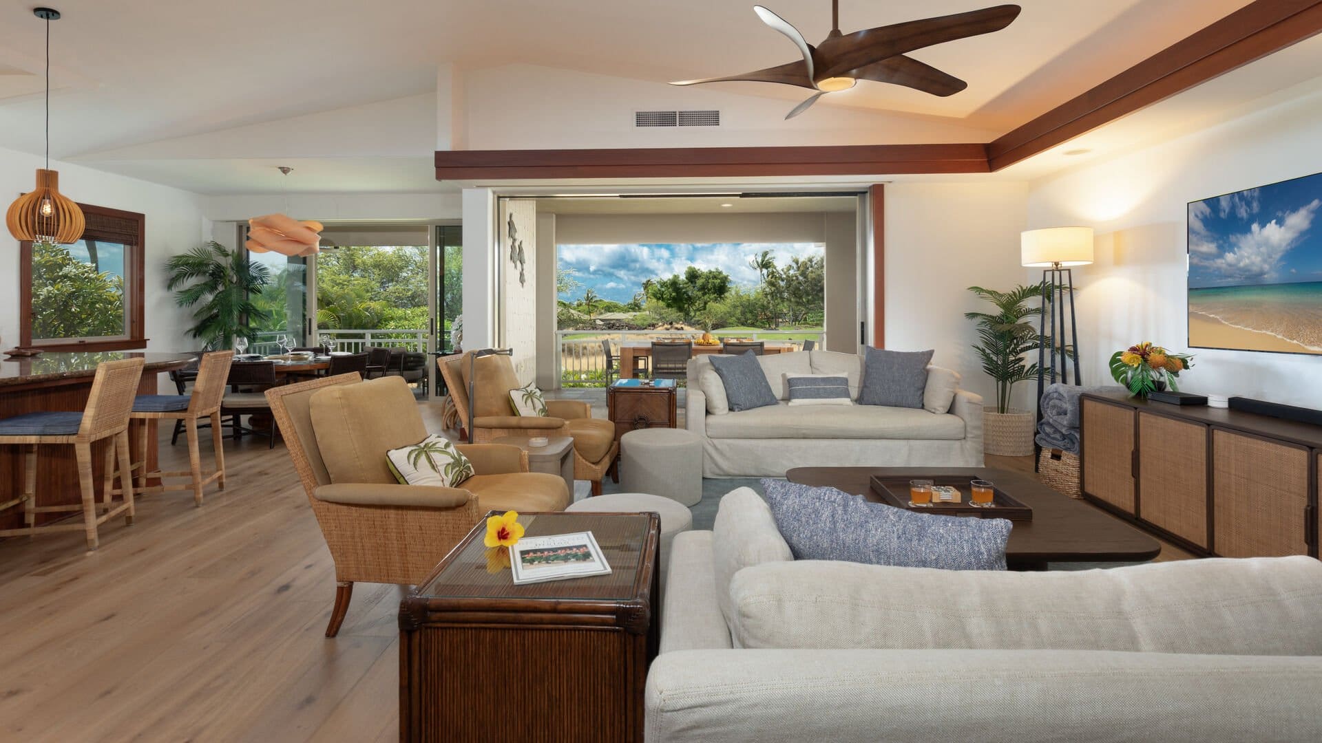 Villa Safran Puako Hawaii: Luxury 3-Bedroom Villa with Pool and Tennis Court, Hawaii