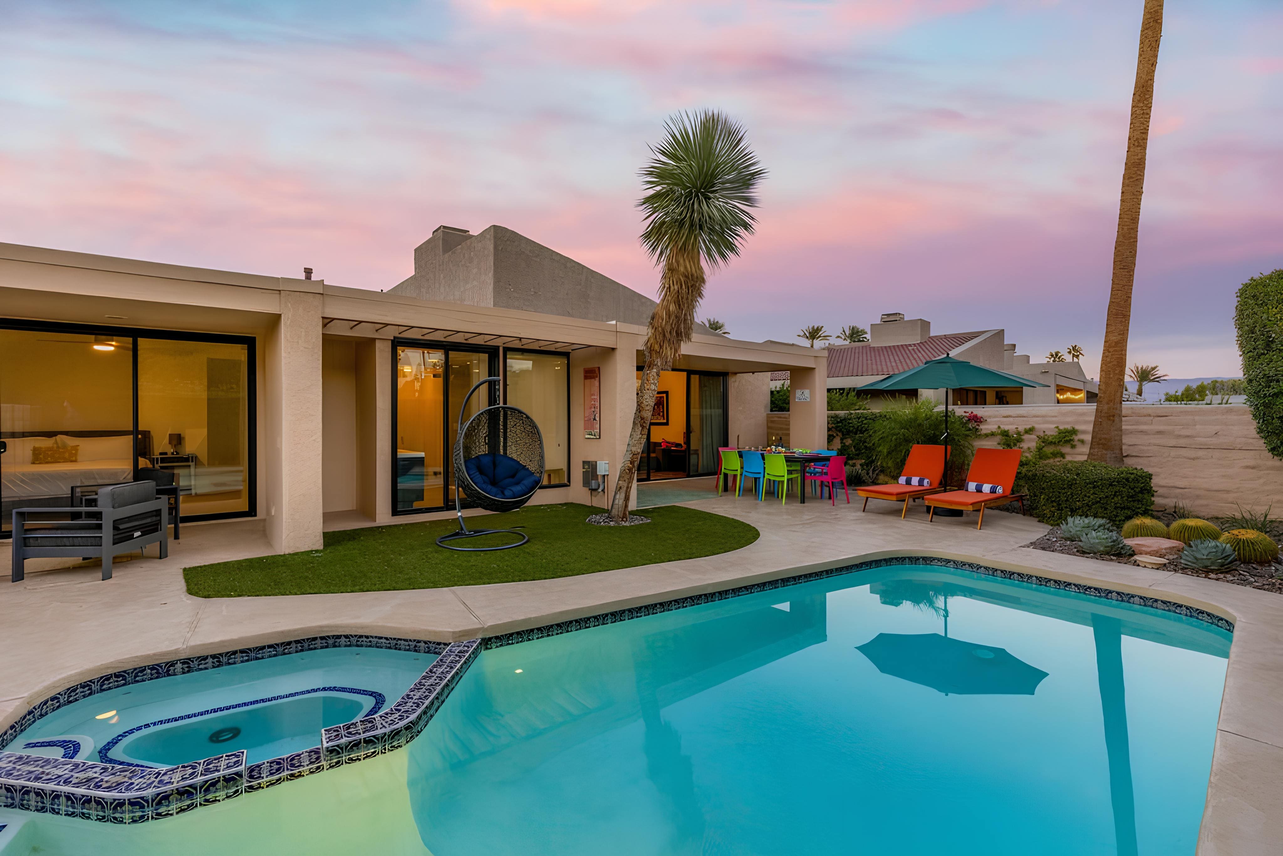 Villa Aurore Bogert Trail Cathedral City-834058: Luxury 3-Bedroom Villa with Pool and Hot Tub, Cathedral City