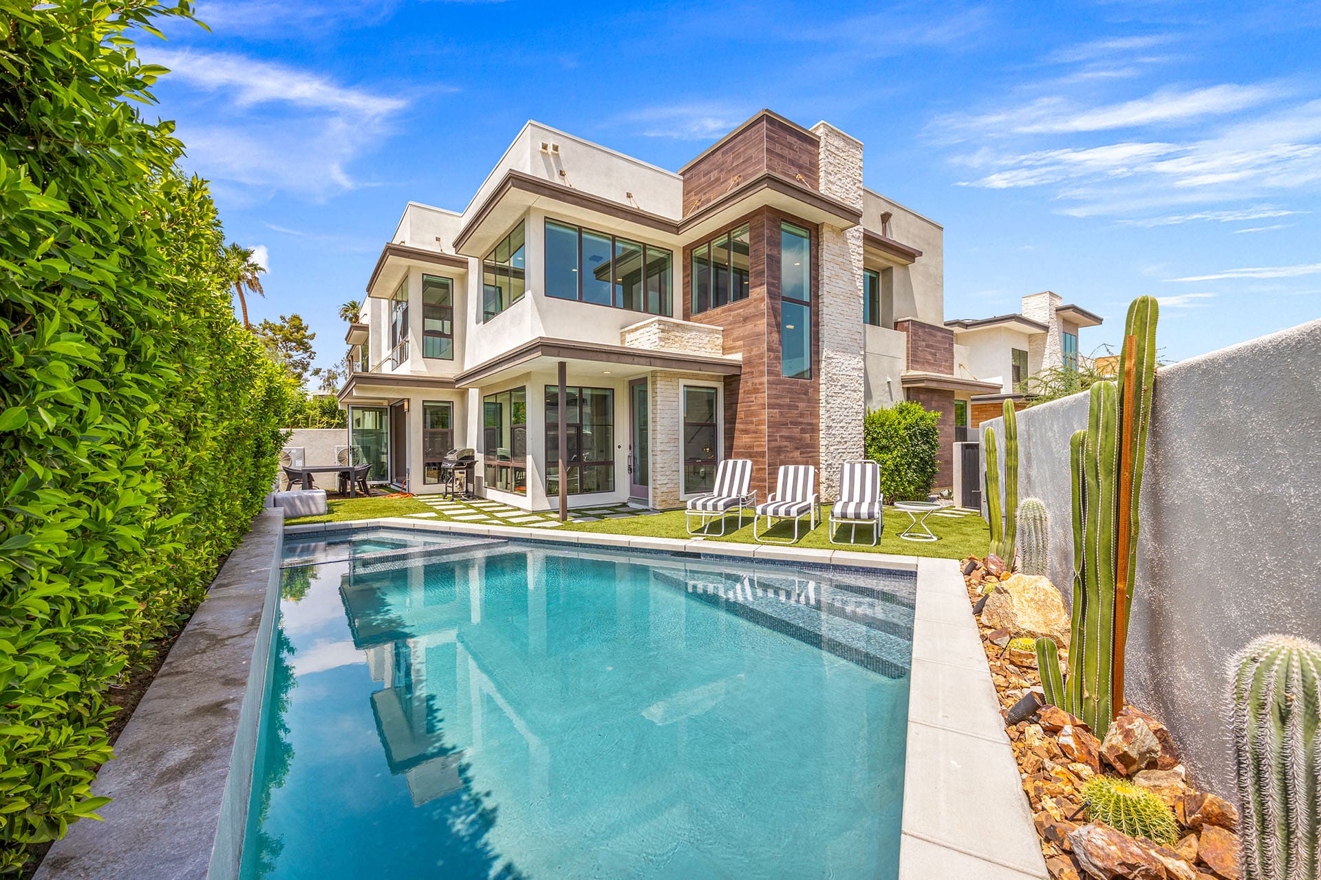 Villa Vermeil Tahquitz Palm Springs: Luxury 3-Bedroom Villa with Private Pool and Air-Con, Palm Springs