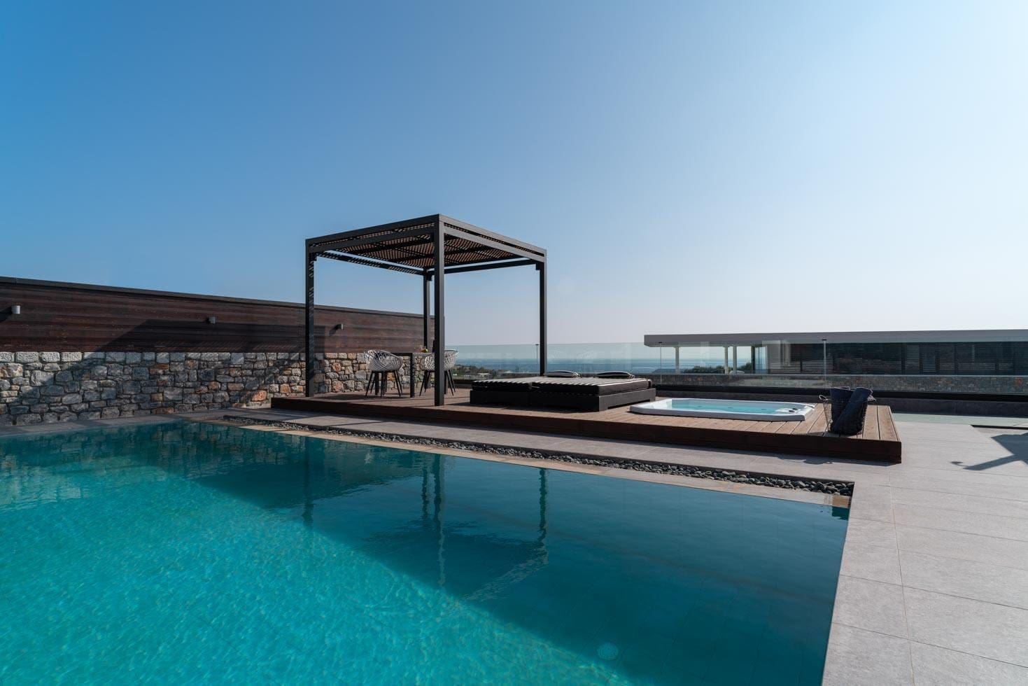 Villa Phrygana Plimmiri: Luxury 3-Bedroom Apartment with Sea Views and Pool, Plimmiri Rhodes