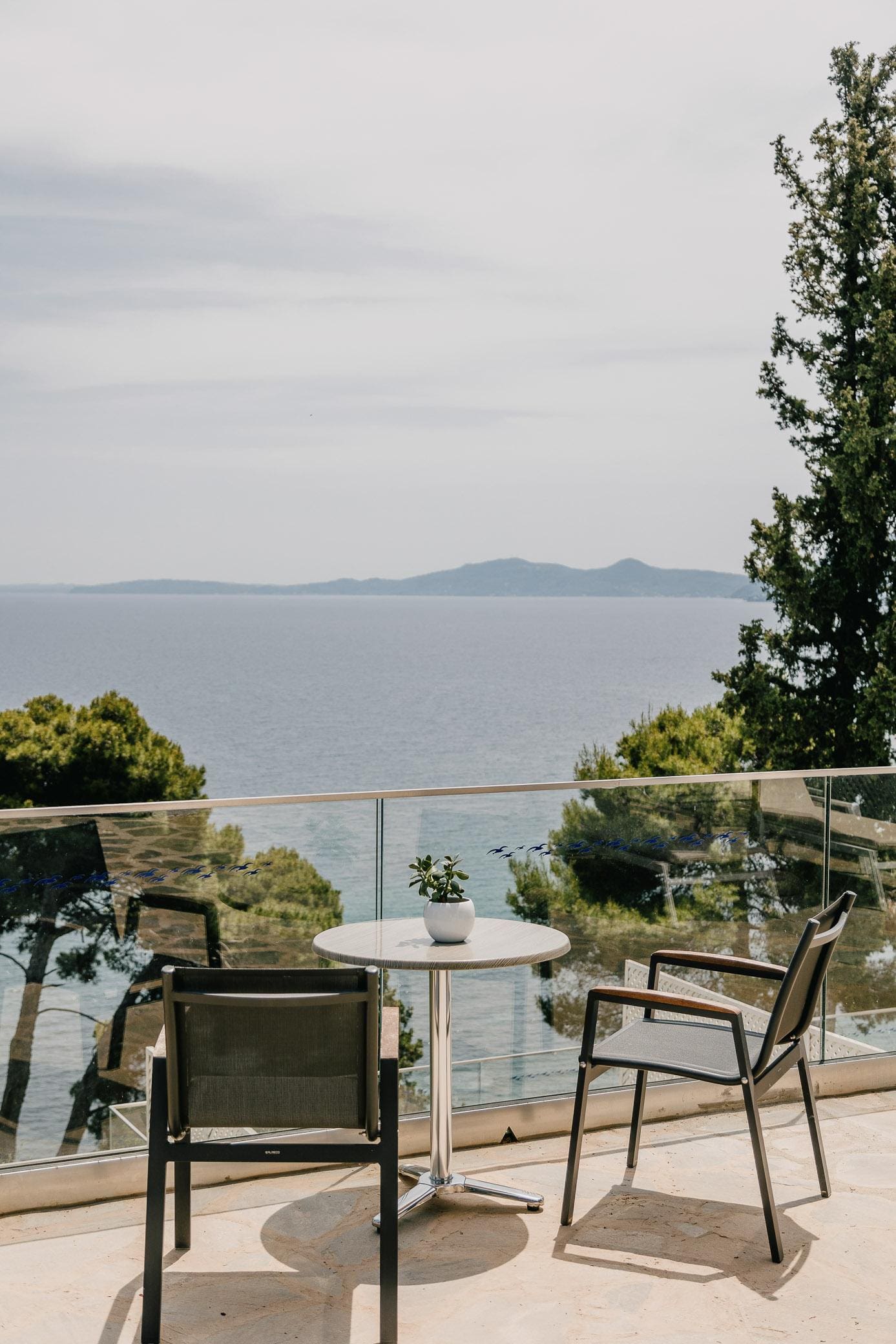 Villa Lysias Kanoni Corfu Town: Charming 1-Bedroom Apartment with Sea View and Pool, Corfu Town