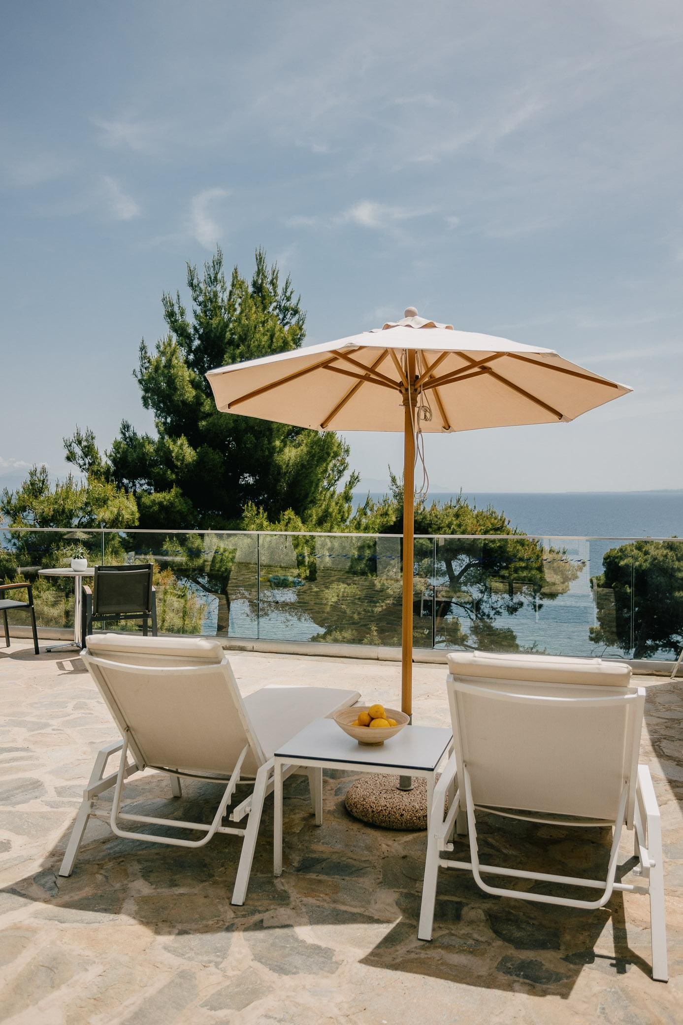 Villa Lysias Kanoni Corfu Town: Charming 1-Bedroom Apartment with Sea View and Pool, Corfu Town