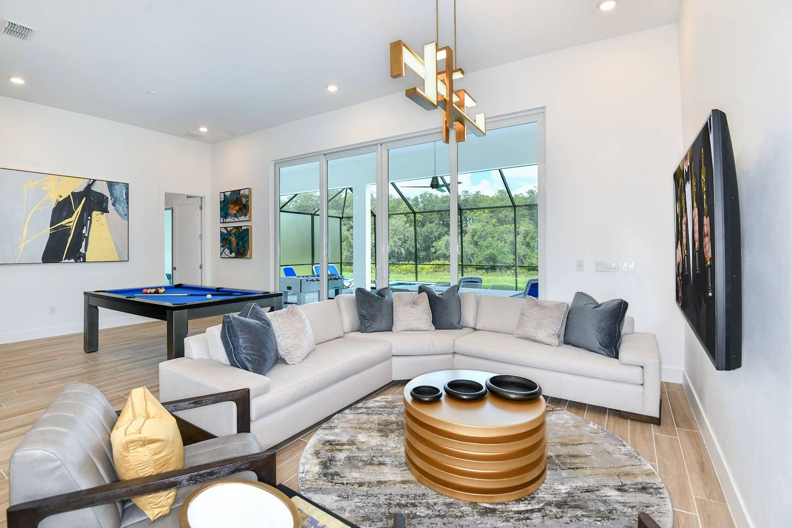 Villa Sabal Winterhaven Florida 3: Luxury 6-Bedroom Villa with Private Pool and Hot Tub, Polk County Florida