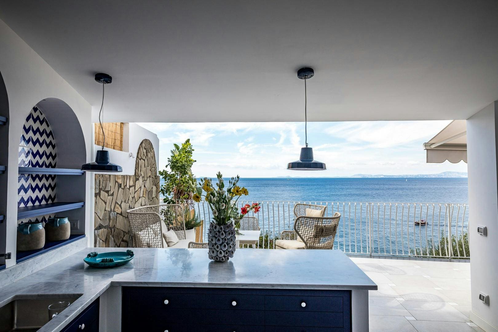 Villa Ponente Nerano Italy: Luxury 4-Bedroom Villa with Pool and Sea Views, Sorrento