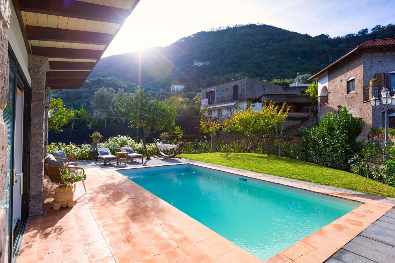 Villa Alba Crapolla Sorrento-740226: Luxury 3-Bedroom Villa with Pool and Lush Gardens, Sorrento