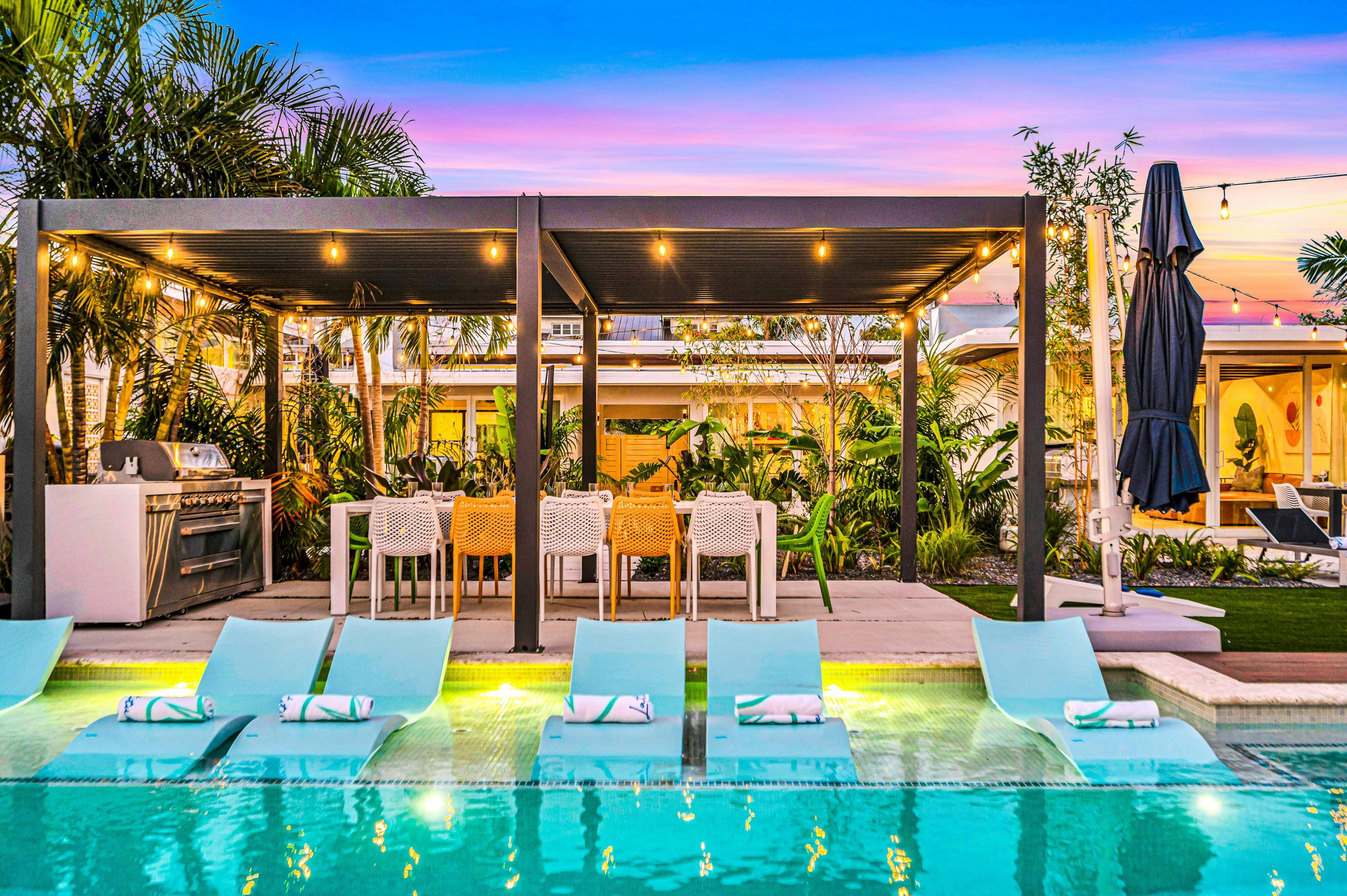 Villa Tarpon Coralridge: Luxury 1-Bedroom Villa with Heated Pool and Seaview, Fort Lauderdale