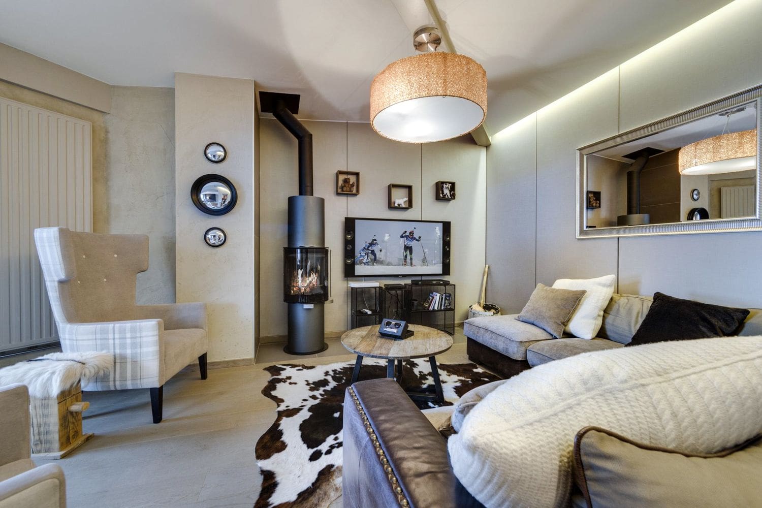Chalet Cristallin Grande-Motte Tignes: 4-Bedroom Ski-In Ski-Out Duplex with Spa in Tignes, Espace K
