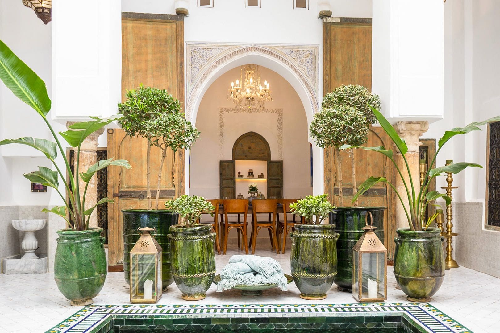 Riad Safran Mouassine Marrakech: 18-Bedroom Riad with Spa, Three Courtyards & Private Gardens