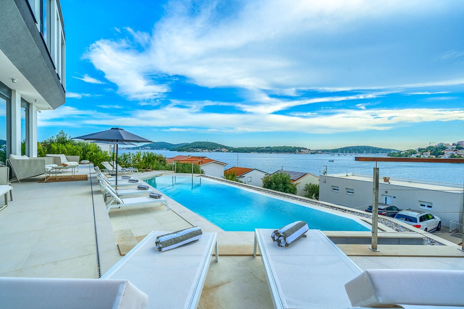 Villa Jadranka Zatoglav Rogoznica: 5-Bedroom Infinity Pool Sea View Villa with Spa in Zatoglav