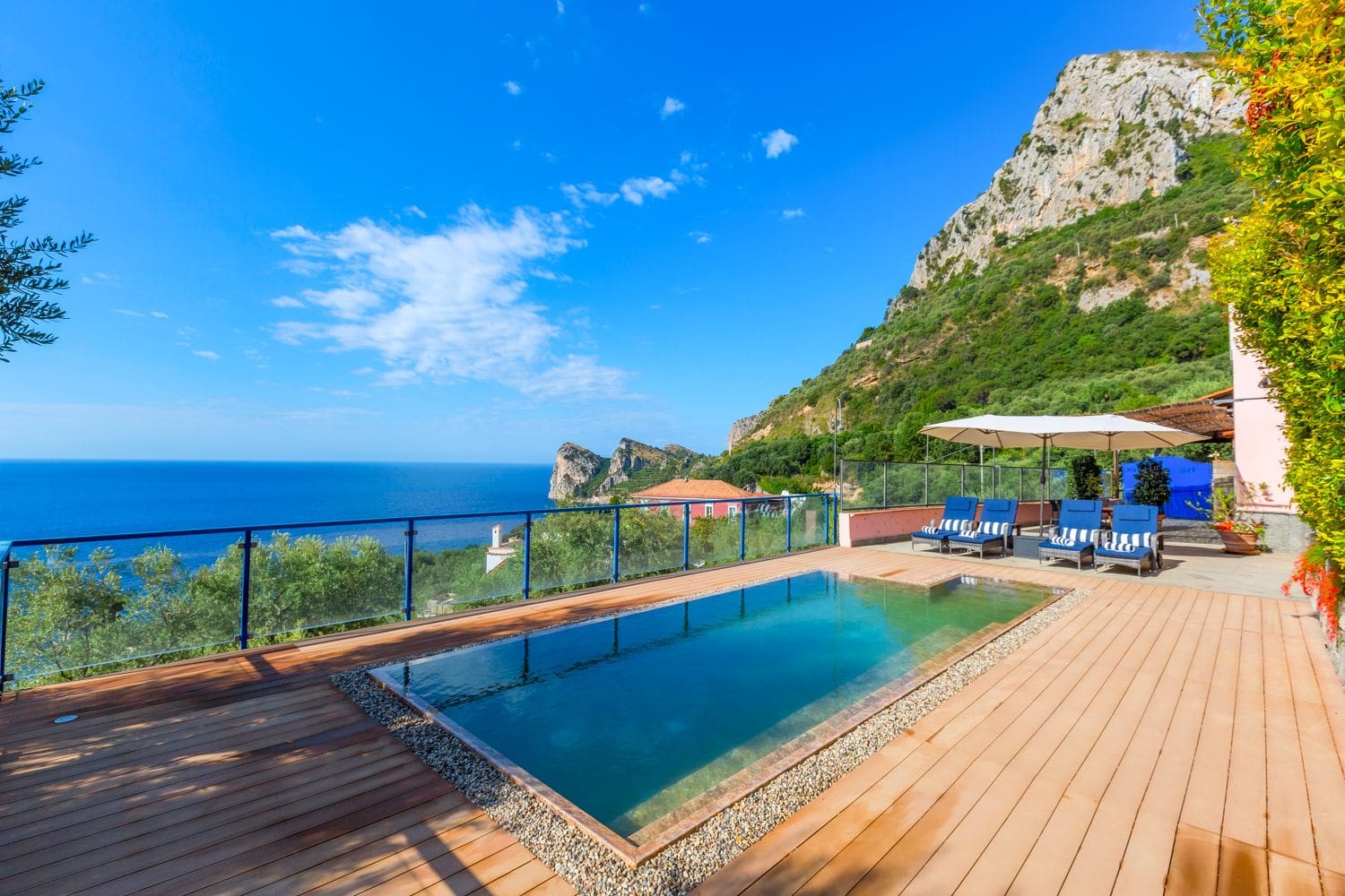 Villa Luminosa Tordigliano Sorrento: 3-Bedroom Sea View Villa with Spa Near Sorrento, Amalfi Coas